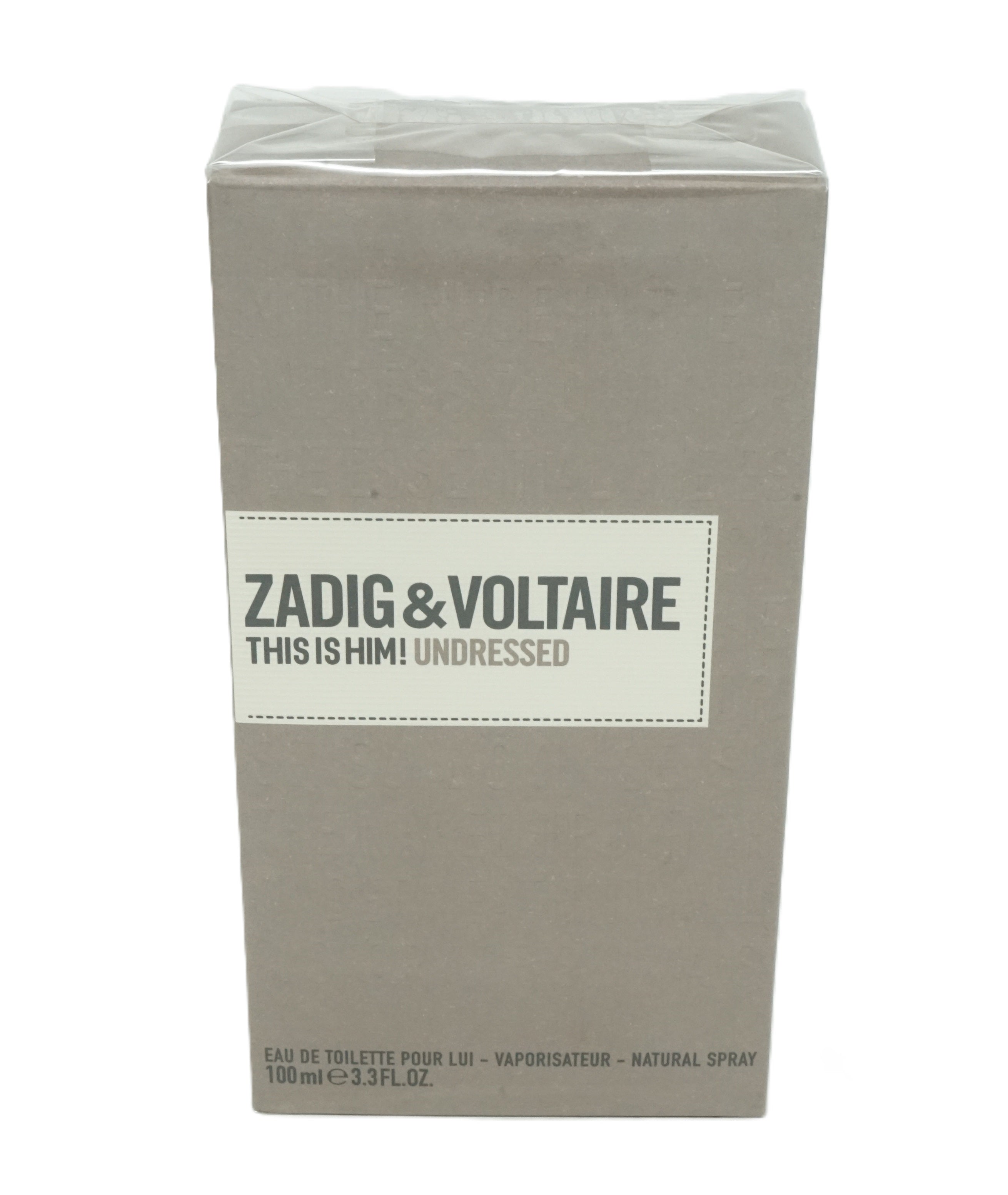Zadig & Voltaire This is Him! Undressed Eau de Toilette Pour Lui 100ml