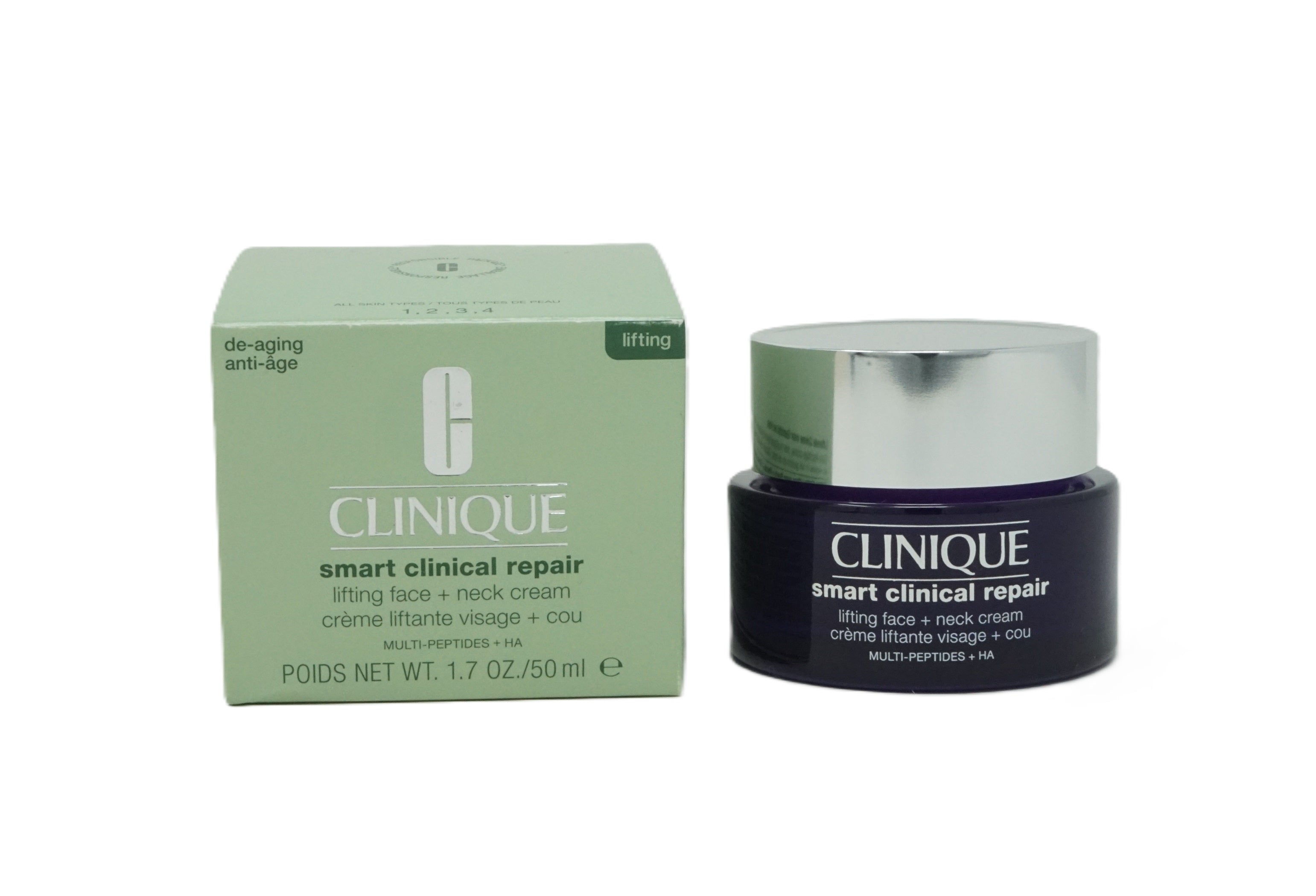 Clinique Smart Clinical Repair Lifting Gesichts-und Halscreme 50 ml