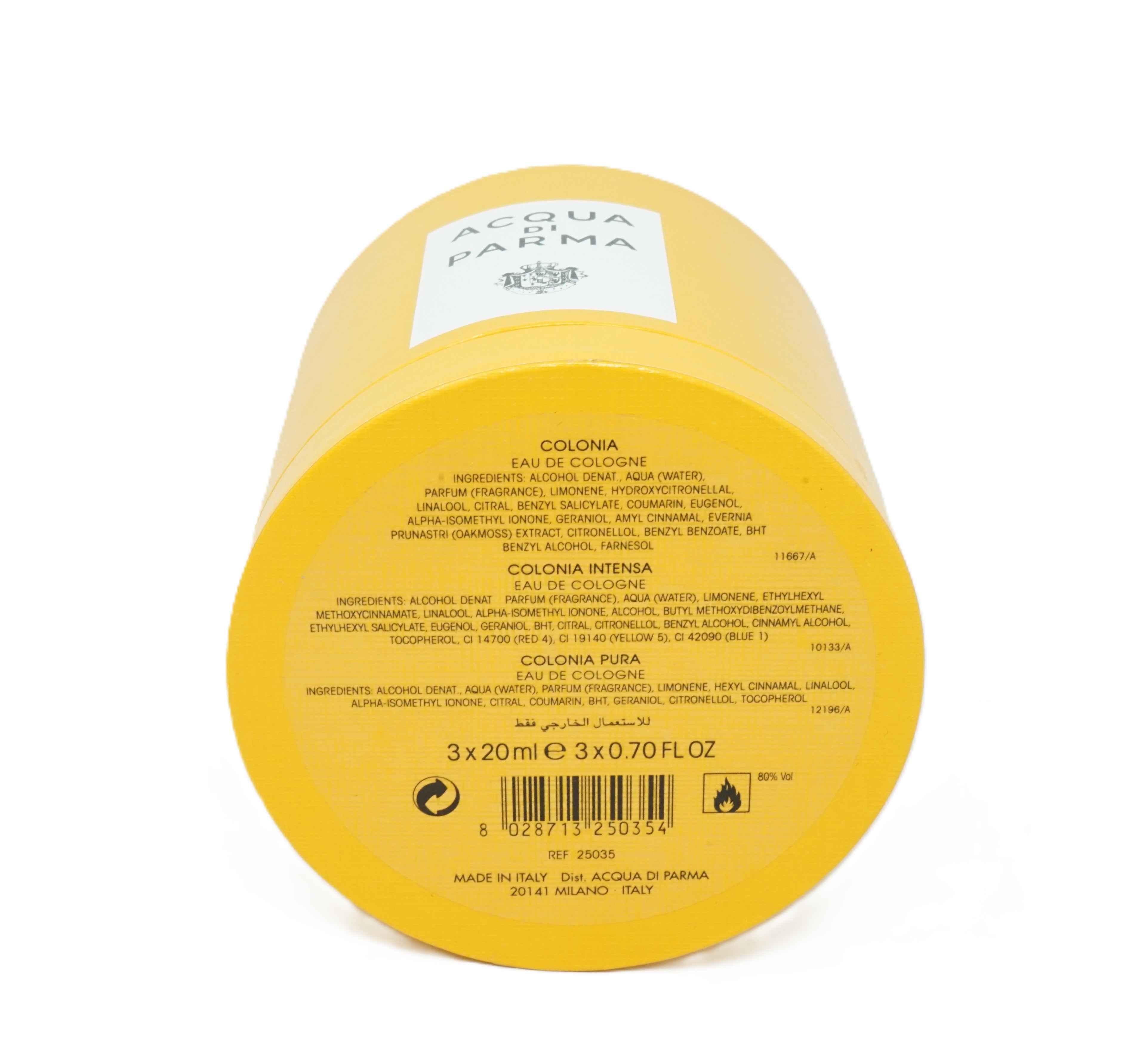 Acqua di Parma Le Colonie Eau de Cologne 3x20ml