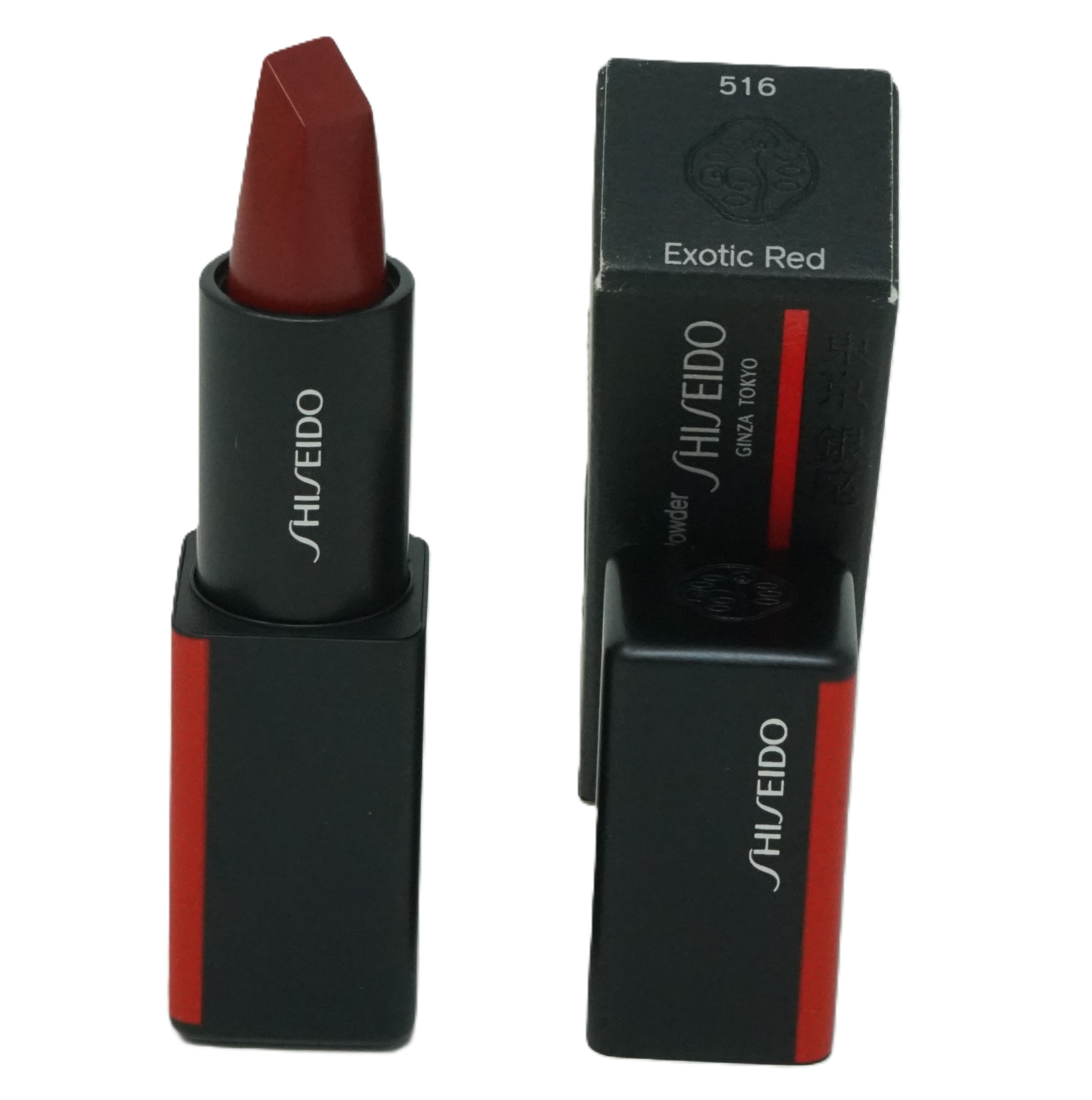 Shiseido Ginza Tokyo Matte Powder Lipstick 4g Exotic Red 516
