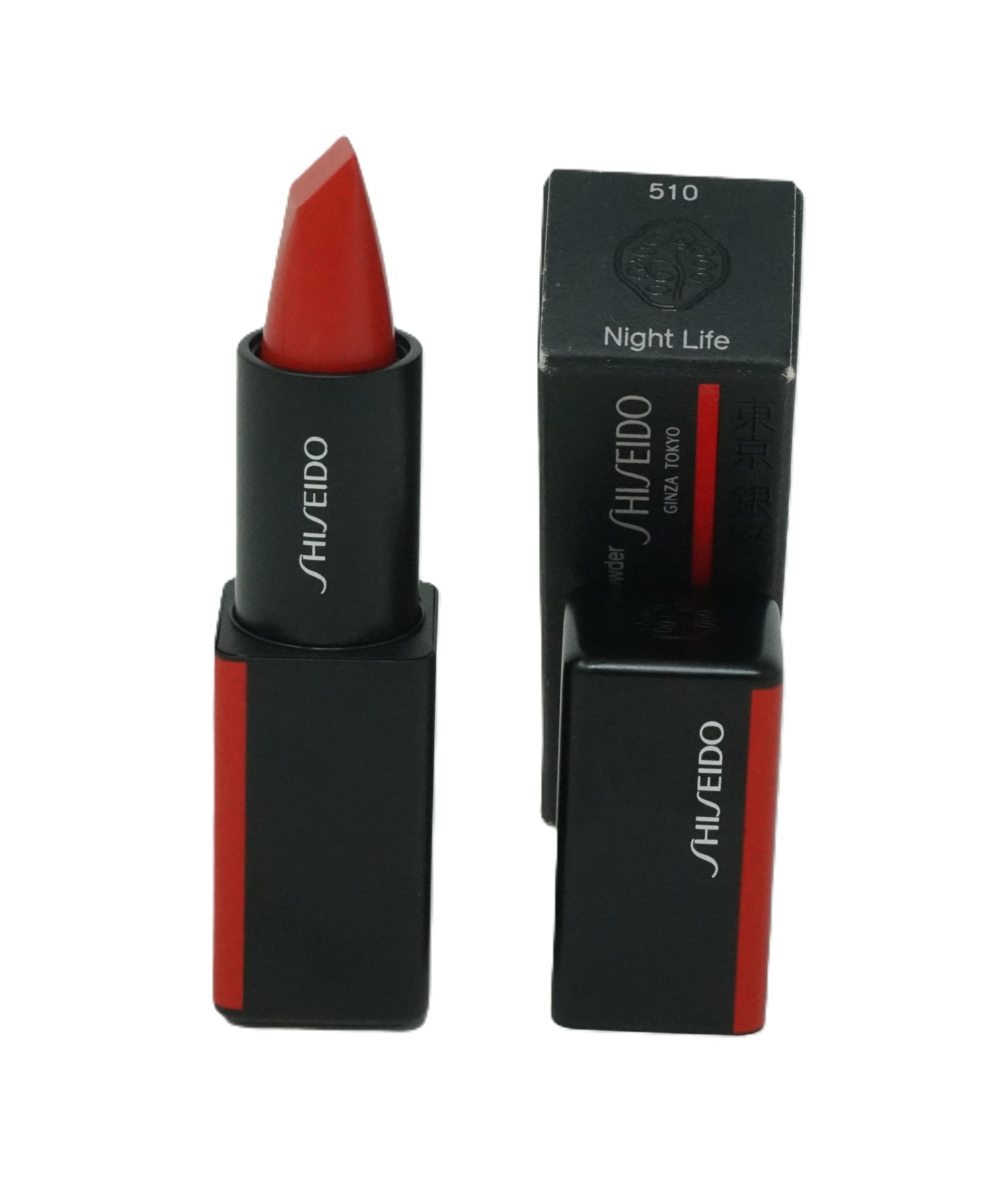 Shiseido Ginza Tokyo Matte Powder Lipstick 4g Night Life 510