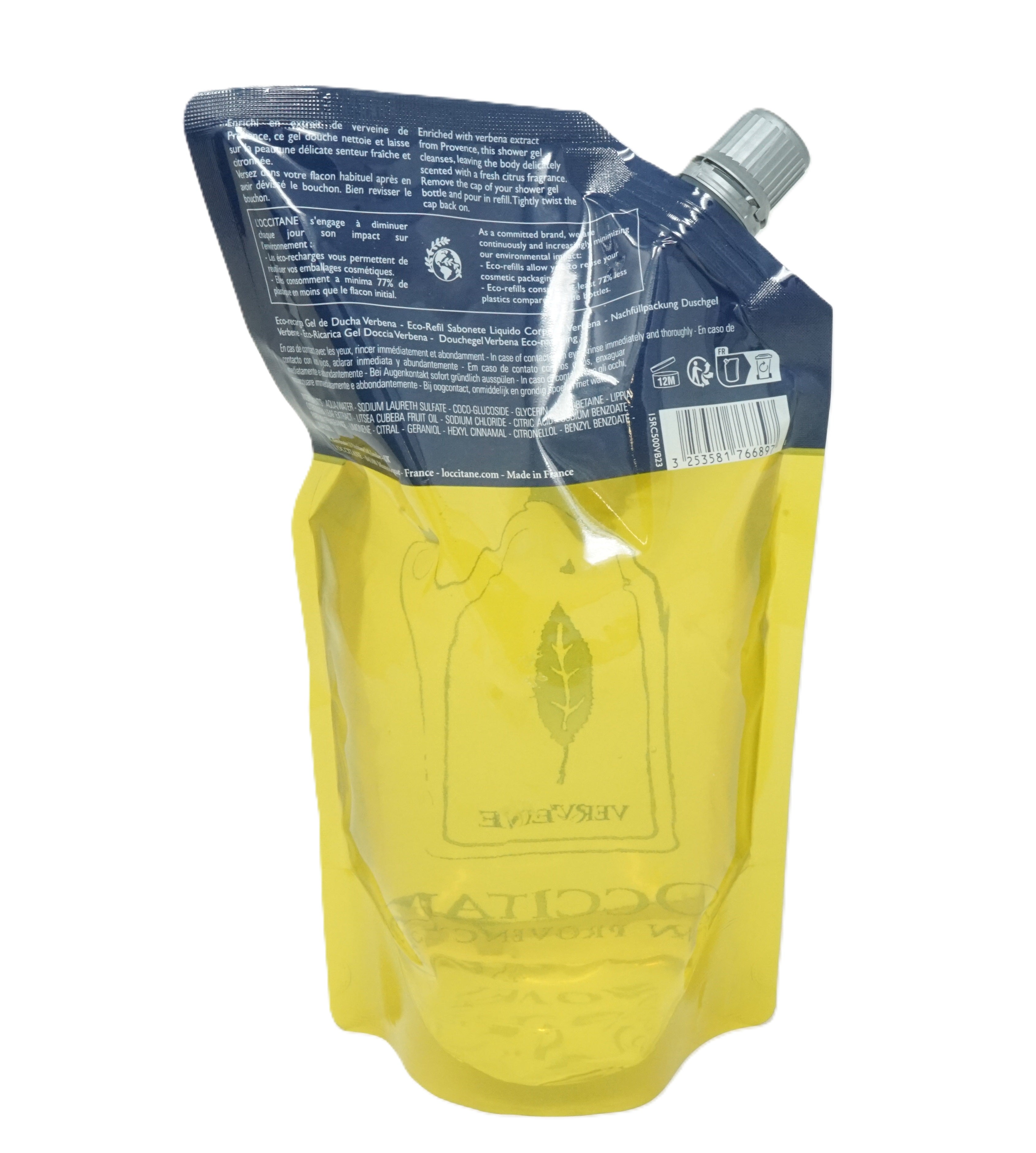 L'Occitane Verveine eco recharger refill Duschgel 500 ml