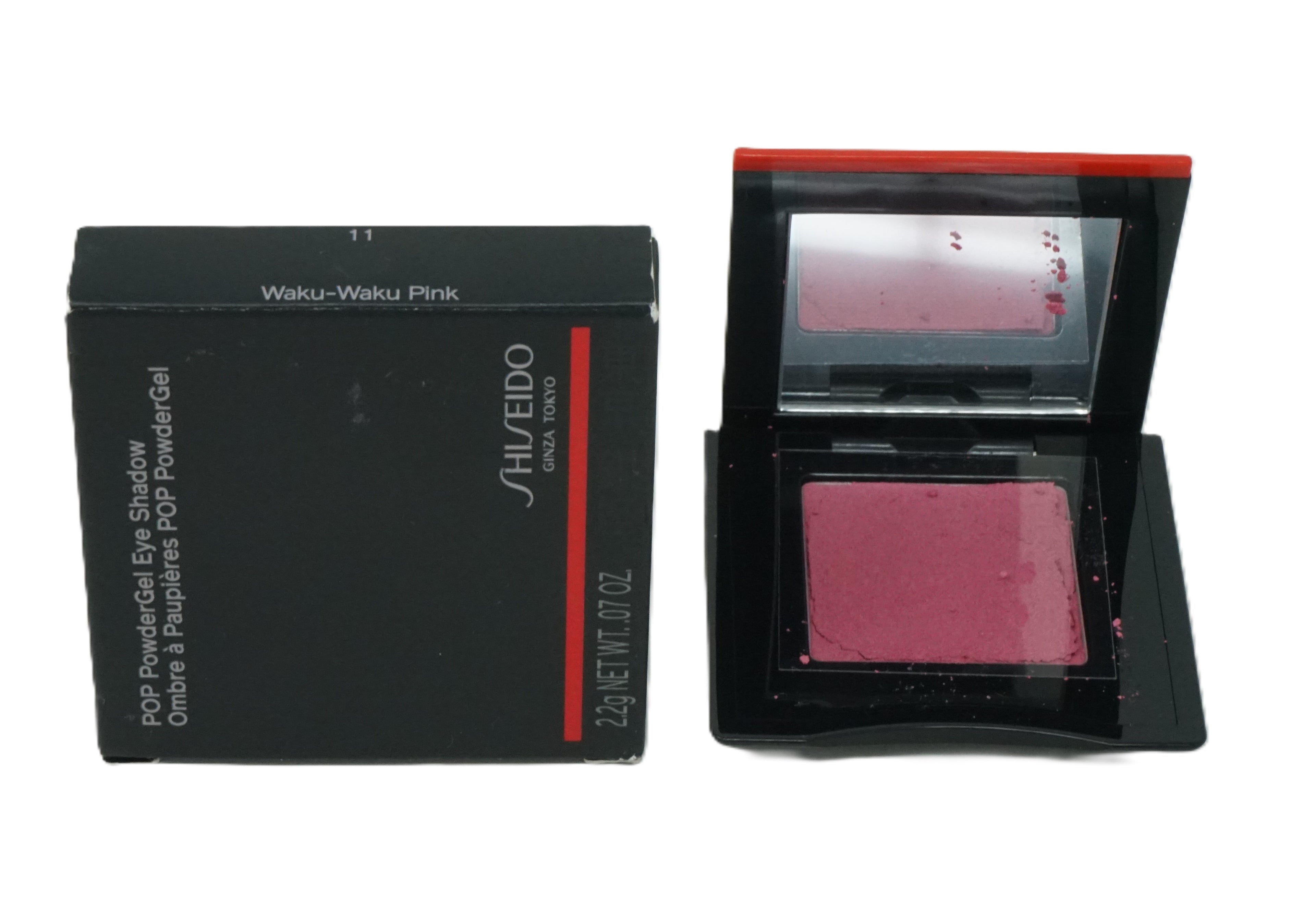 Shiseido Ginza Tokyo Pop Powder Gel Eyeshadow Lidschatten 2,2g Waku-Waku Pink 11