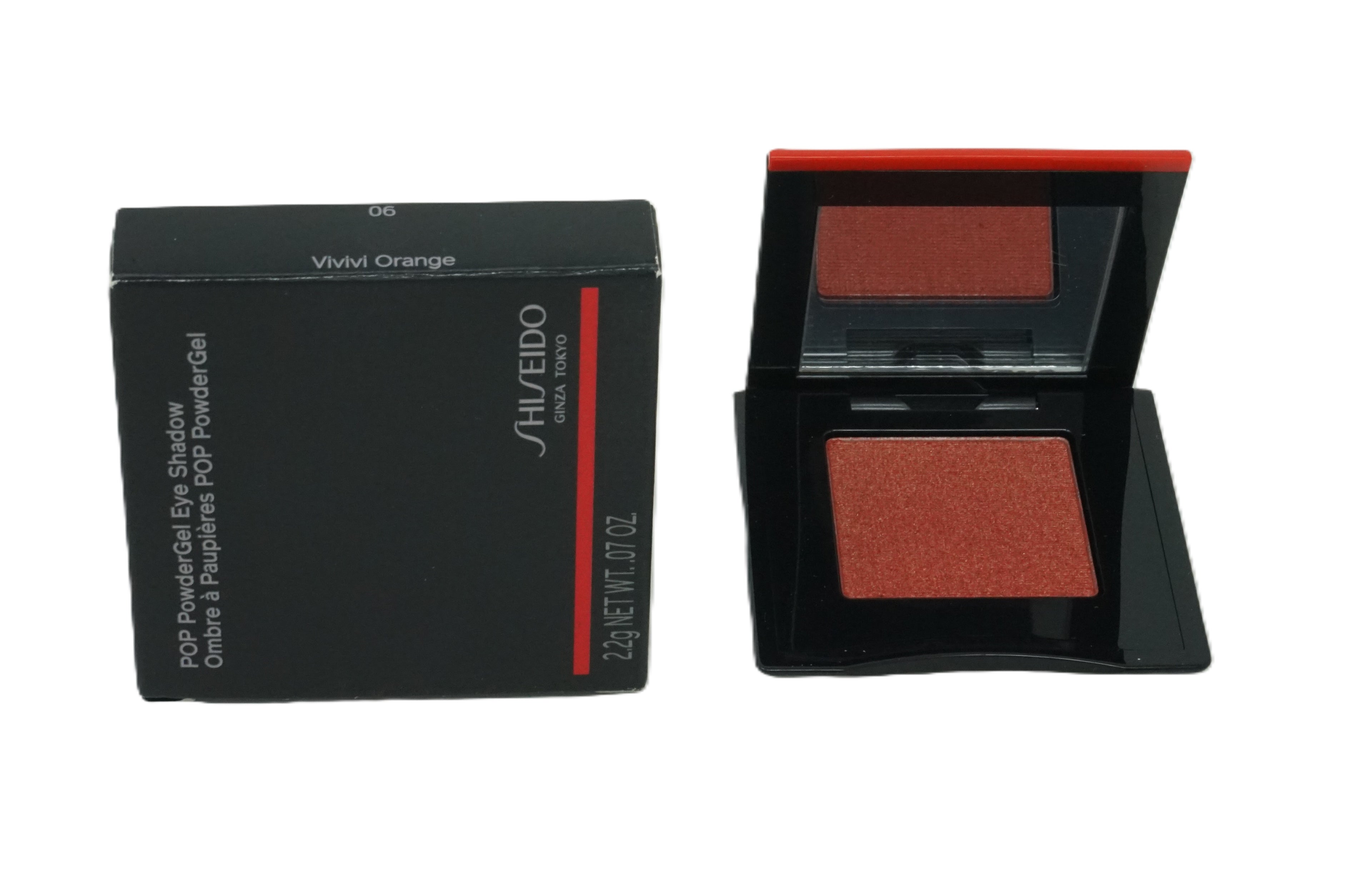 Shiseido Ginza Tokyo Pop Powder Gel Eyeshadow Lidschatten 2,2g Vivivi Orange 06