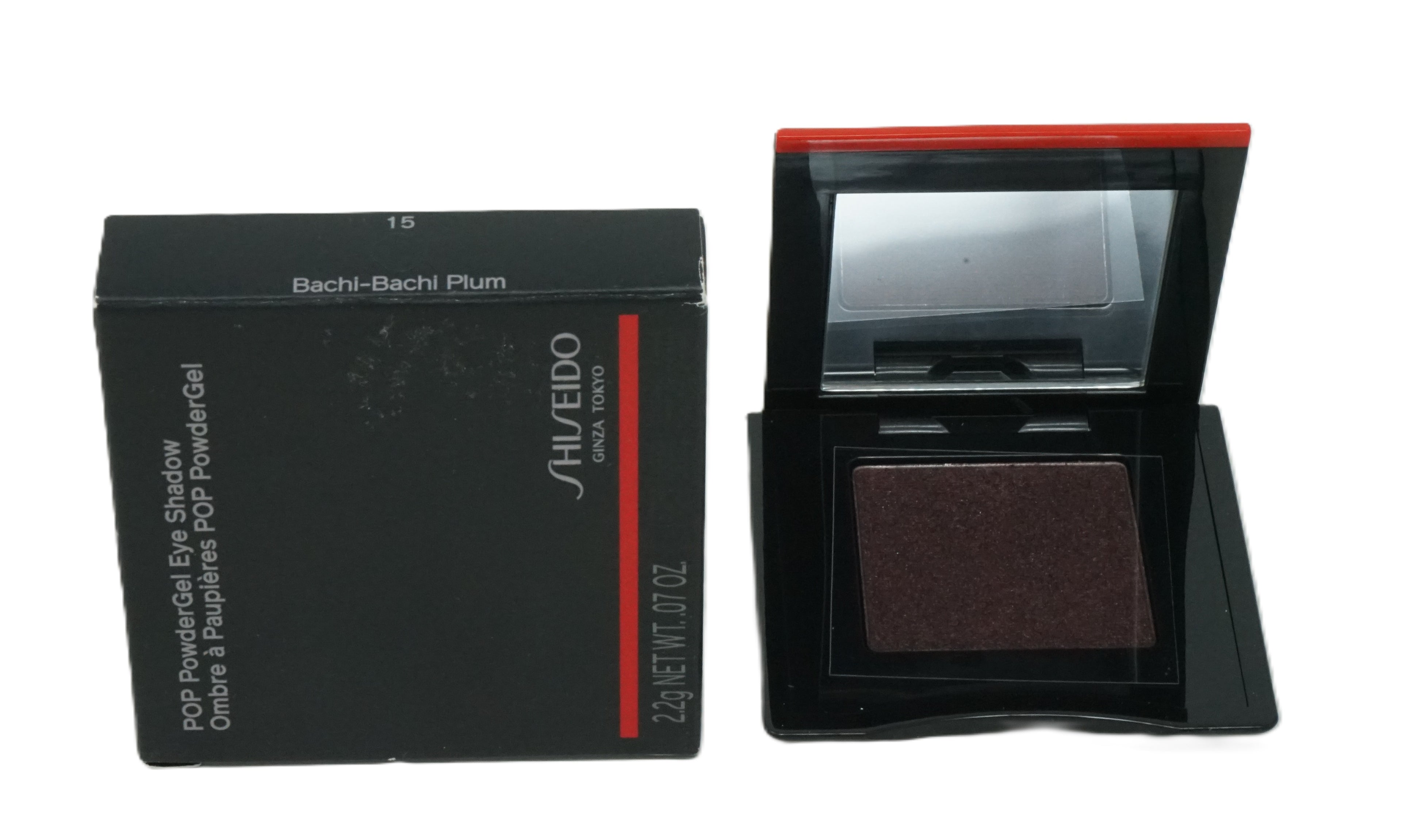 Shiseido Ginza Tokyo Pop Powder Gel Eyeshadow Lidschatten 2,2g Bachi-Bachi Plum 15