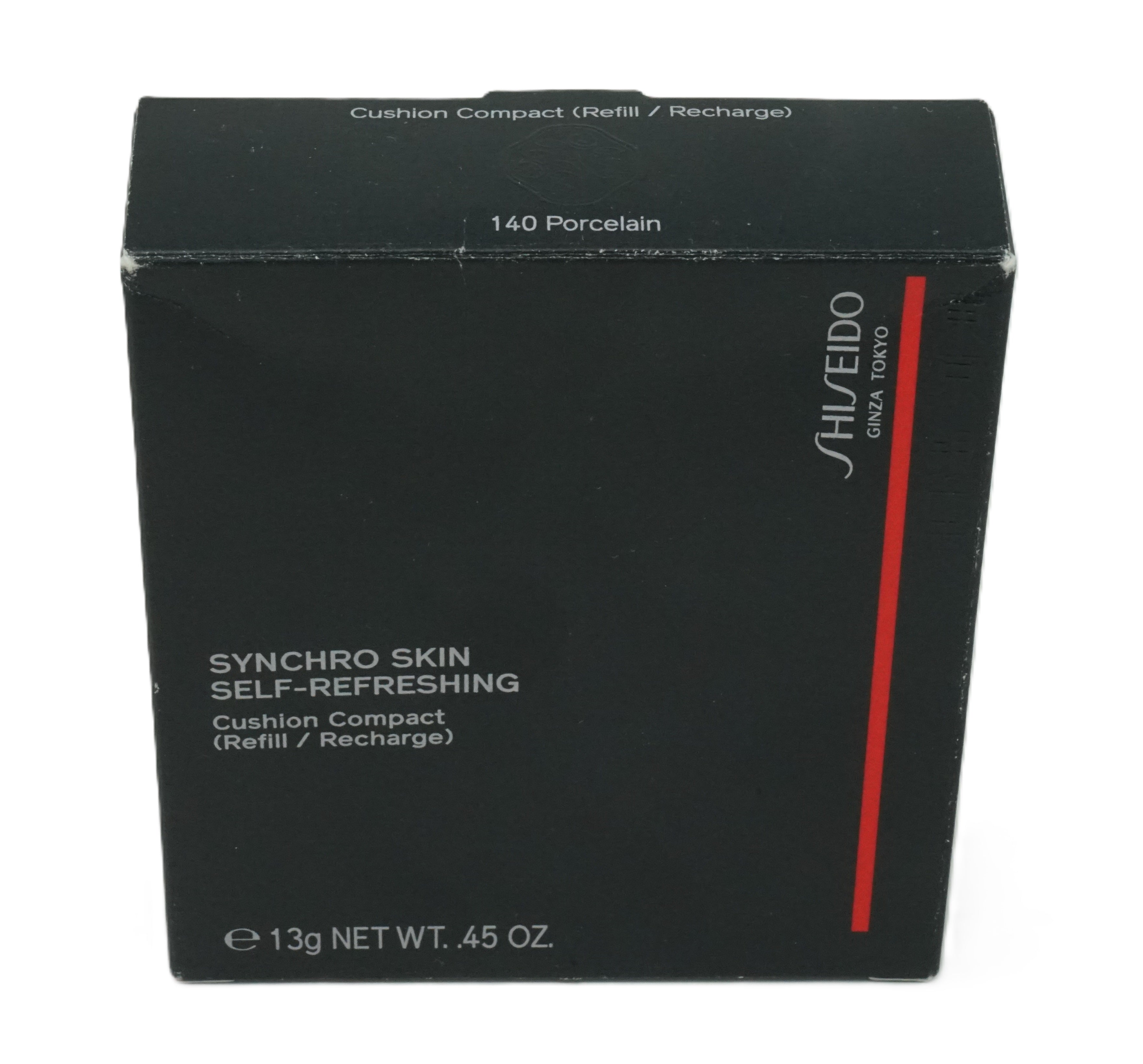Shiseido Ginza Tokyo Synchro Self-Refreshing Cushion Cumpact Foundation Refill 13g Porcelain 140