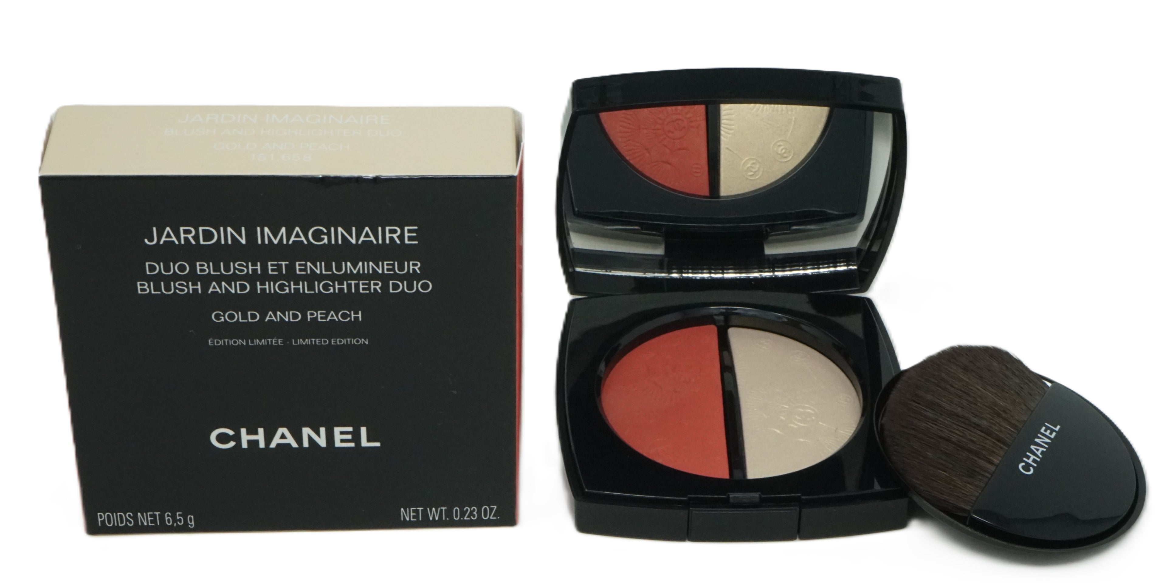 Chanel Jardin Imaginaire Blush and Highlighter Duo 6,5g Gold and Peach