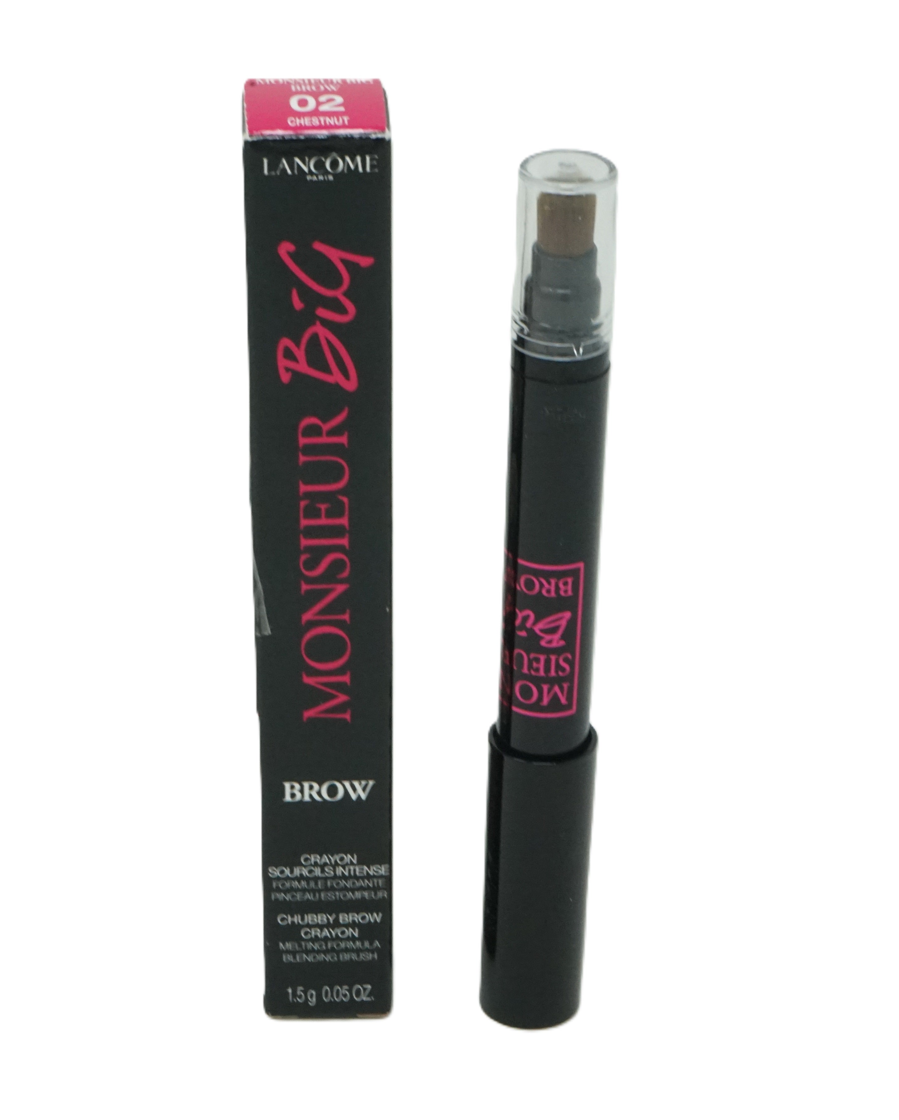 Lancome Monsieur Big Brow Chubby Intensiver Augenbraunstift 1,5 g Chestnut 02