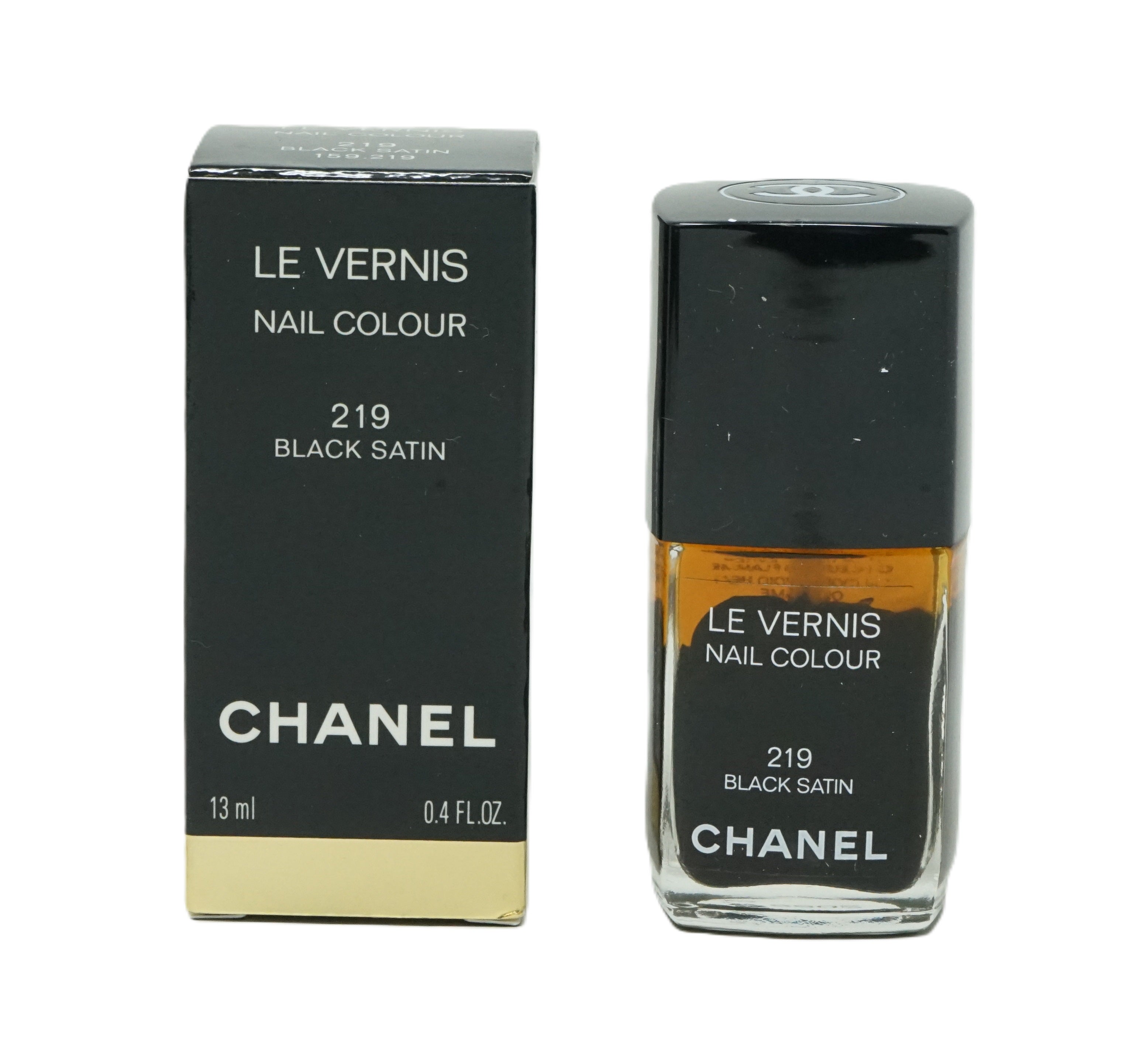 Chanel Le Vernis Nagellack 219 Black Satin 13ml