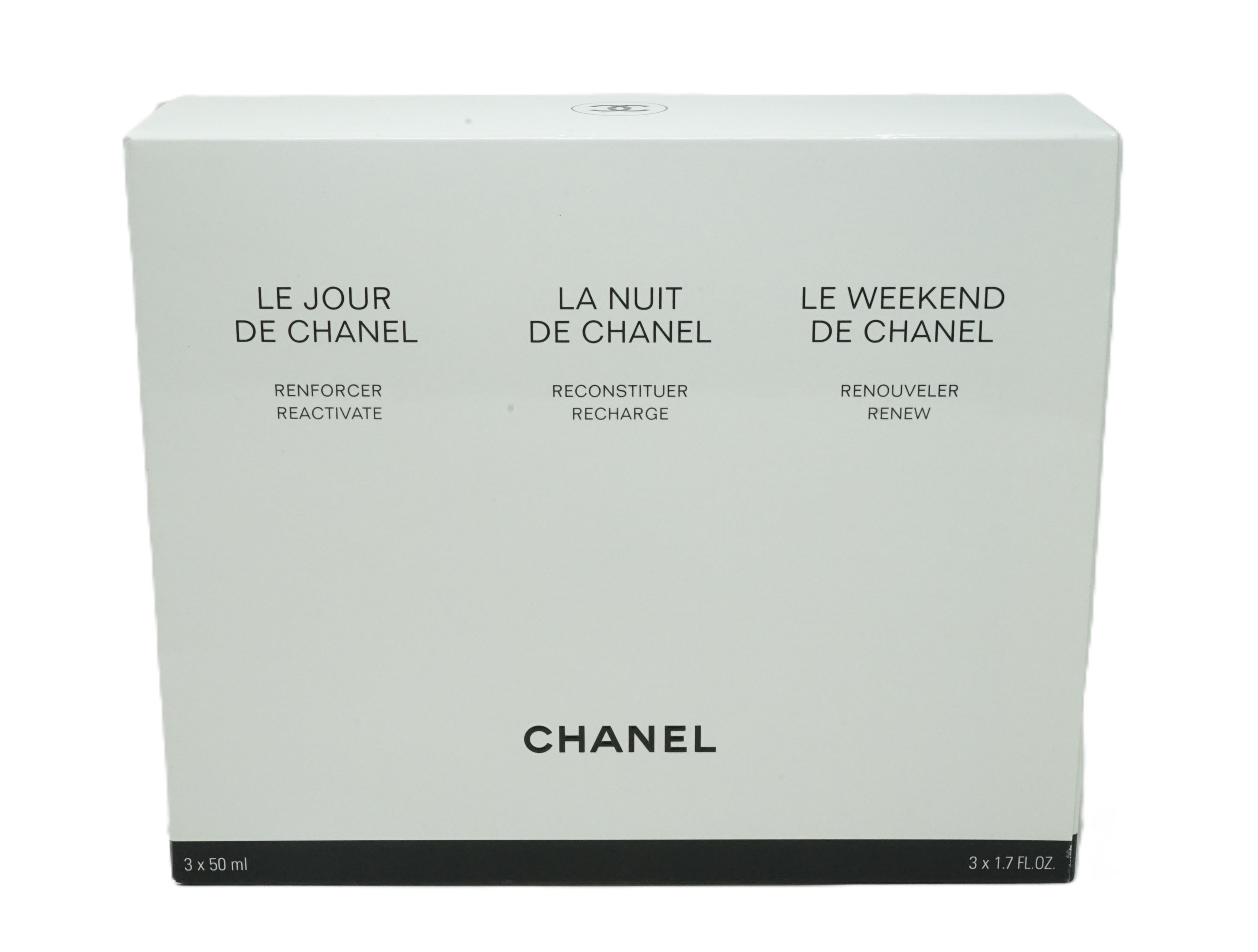 Chanel Reaktivierende Gesichtspflege Le Jour La Nuit Le Weekend Trio reactive+recharge+renew 3x50ml