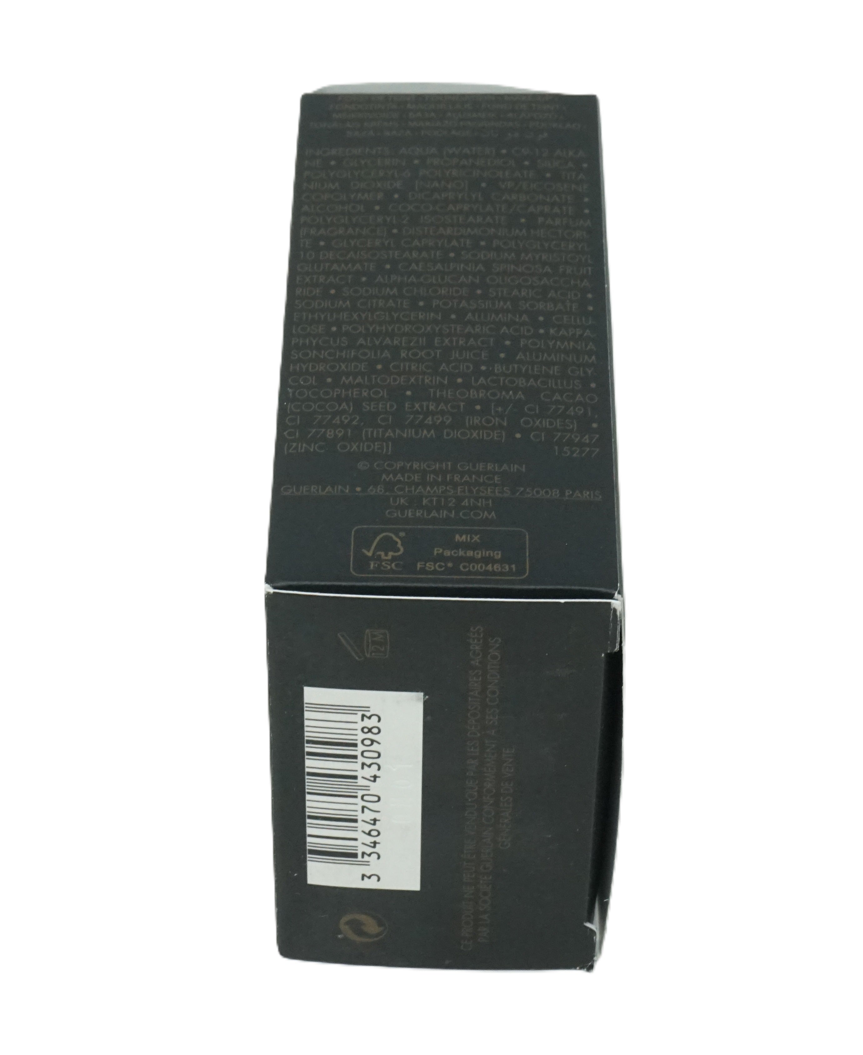 Guerlain Paris L'Essentiel high perfection 24H wear Foundation 01 very light warm IP15 30ml