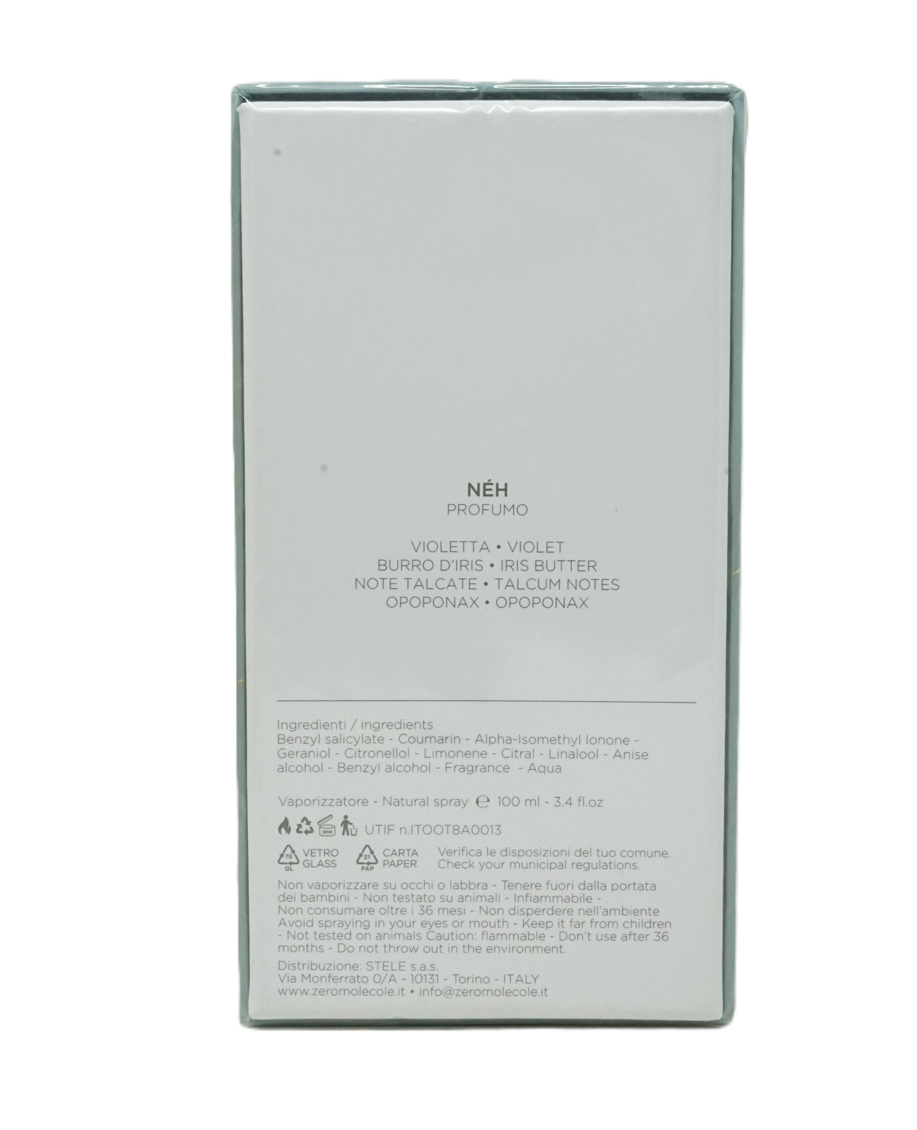 Zeromolecole Neh Eau de Toilette 100 ml