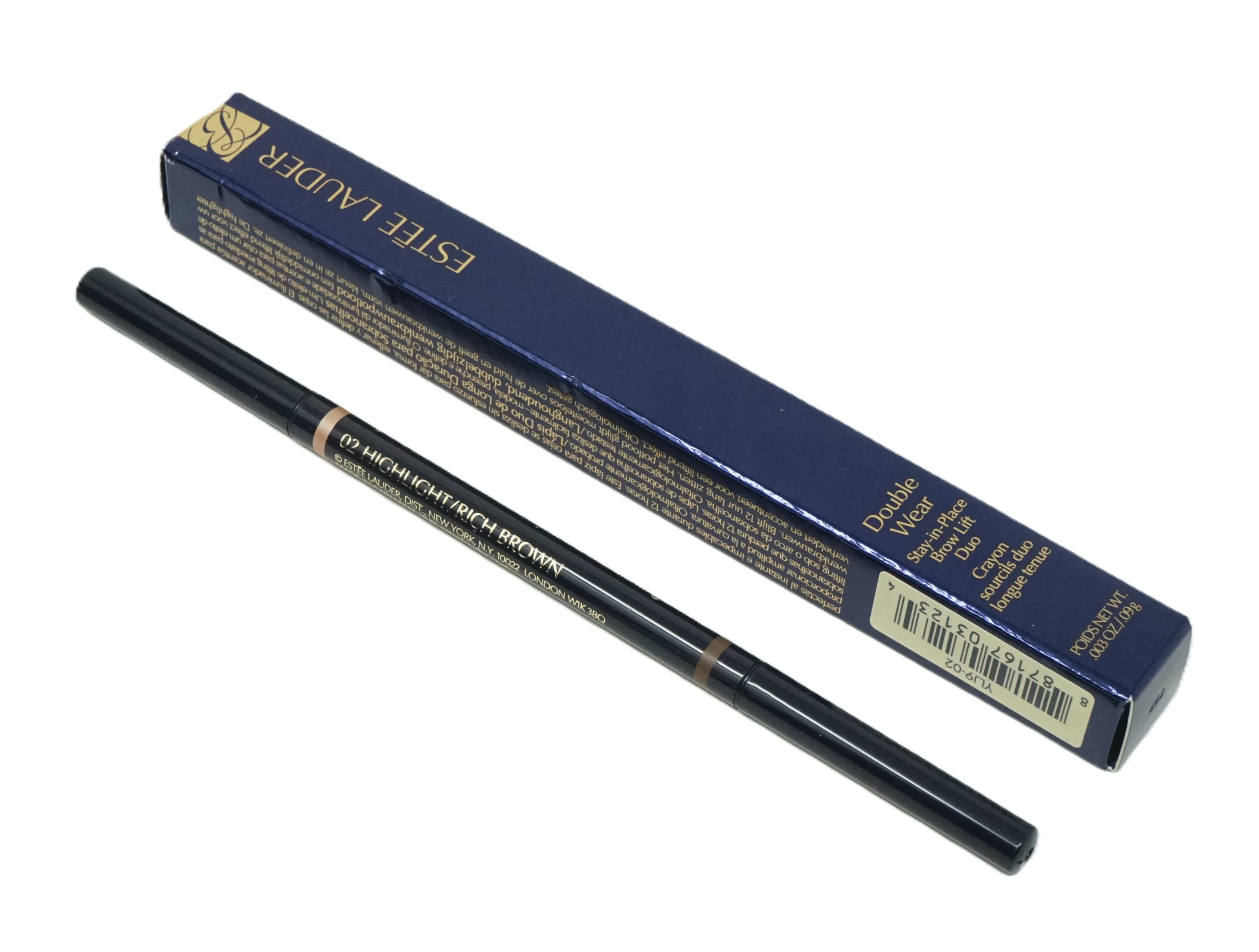 Estée Lauder Double Wear Stay-in-Place Brow Lift Duo, Farbe 02, Rich Brown