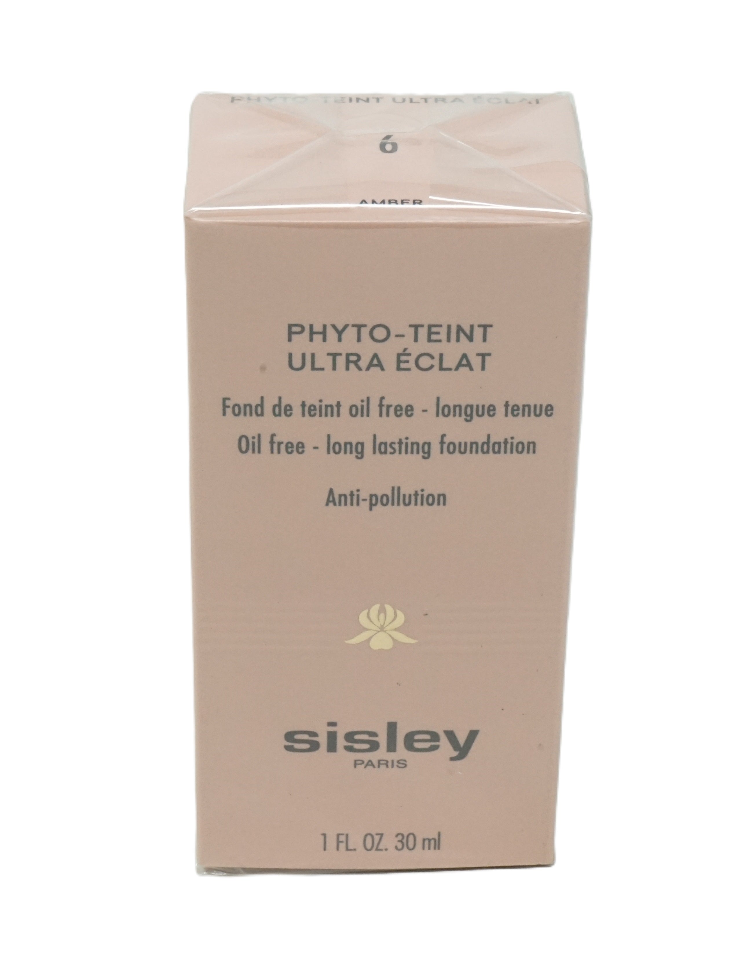 Sisley Cosmetic Phyto-Teint Ultra Eclat  Oil free Foundation 6 Amber 30ml