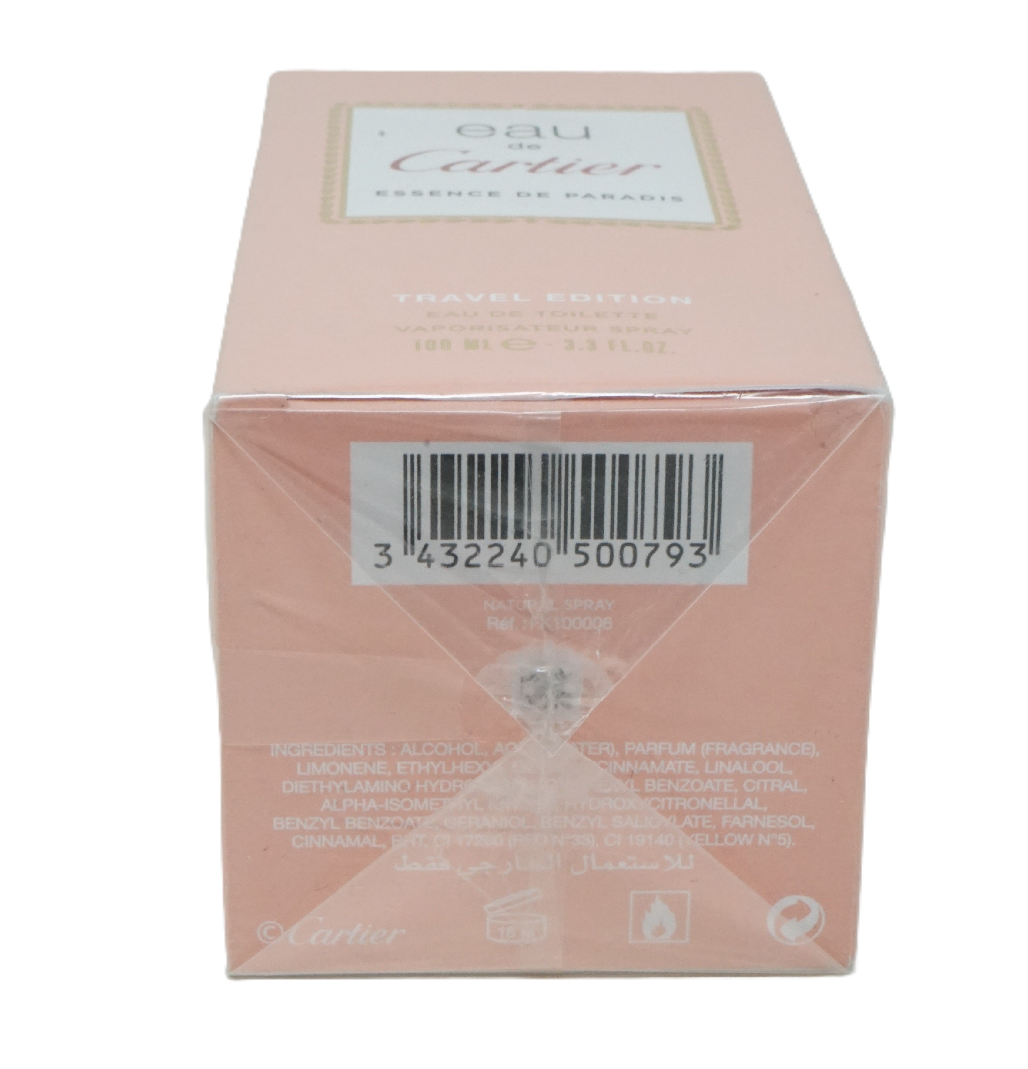 Eau de Cartier Essence De Paradis Travel Edition Eau de Toilette 100ml