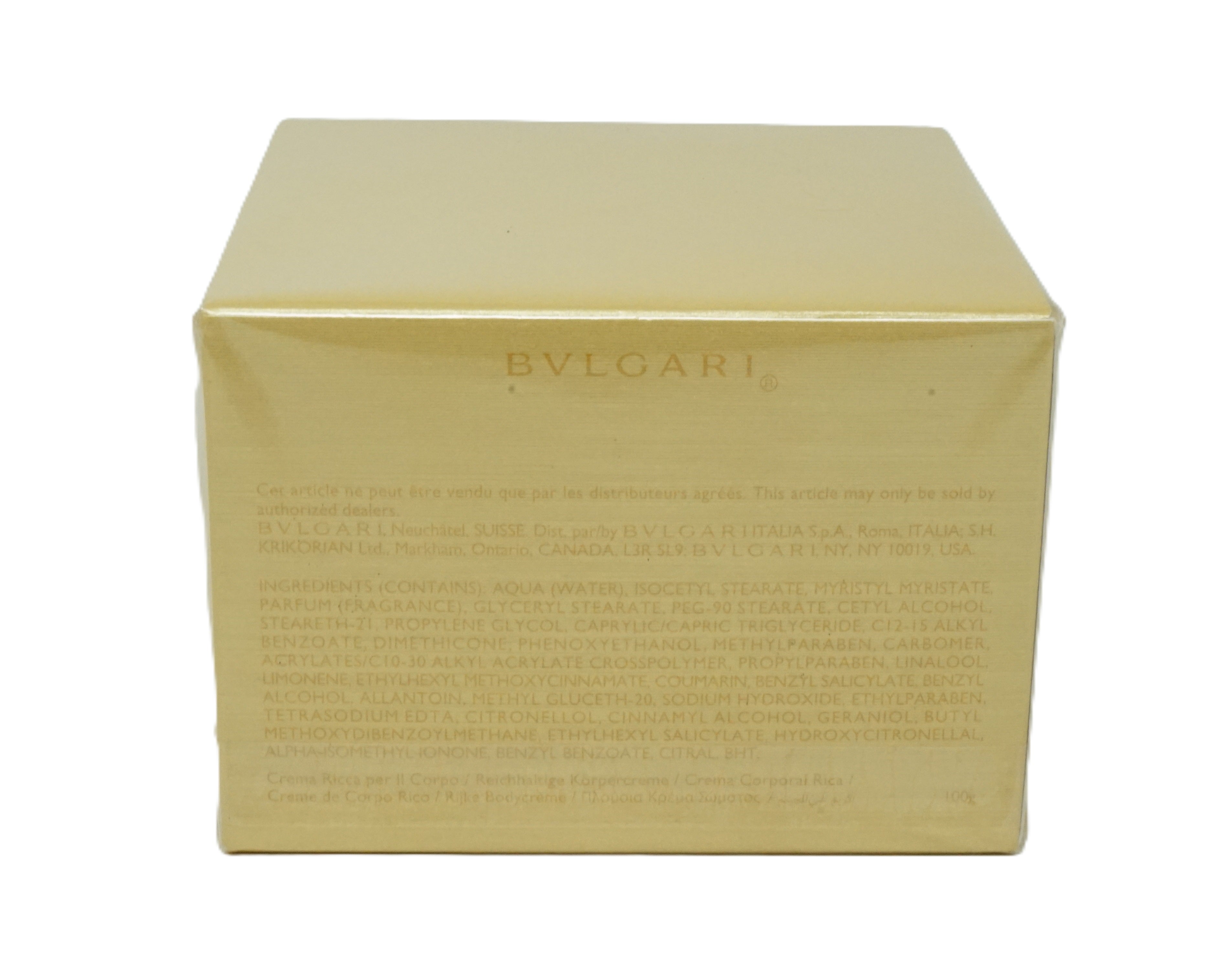 Bvlgari Goldea Körpercreme Body Cream 100 ml