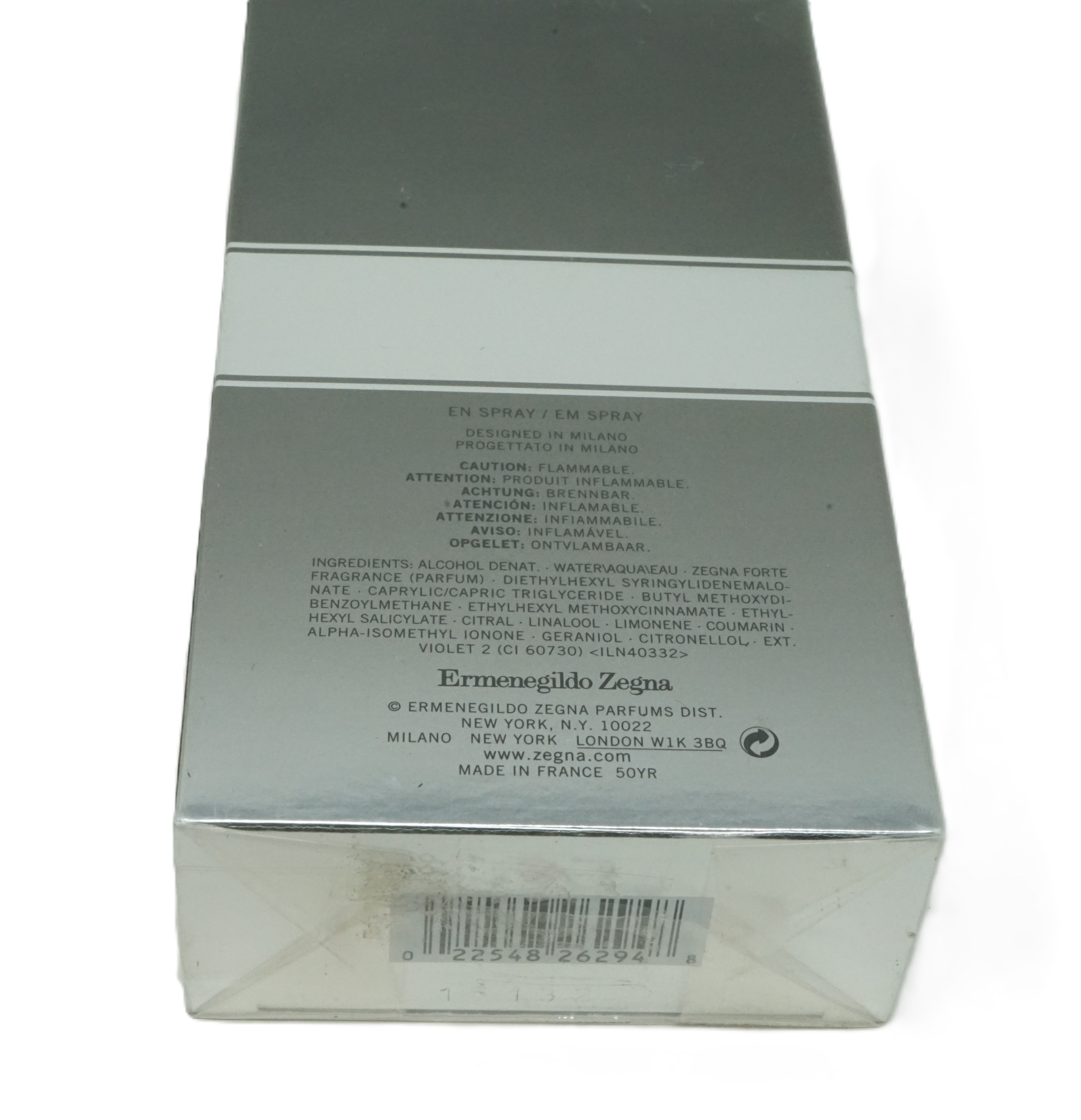 Ermenegildo Zegna Forte Eau de Toilette 100 ml