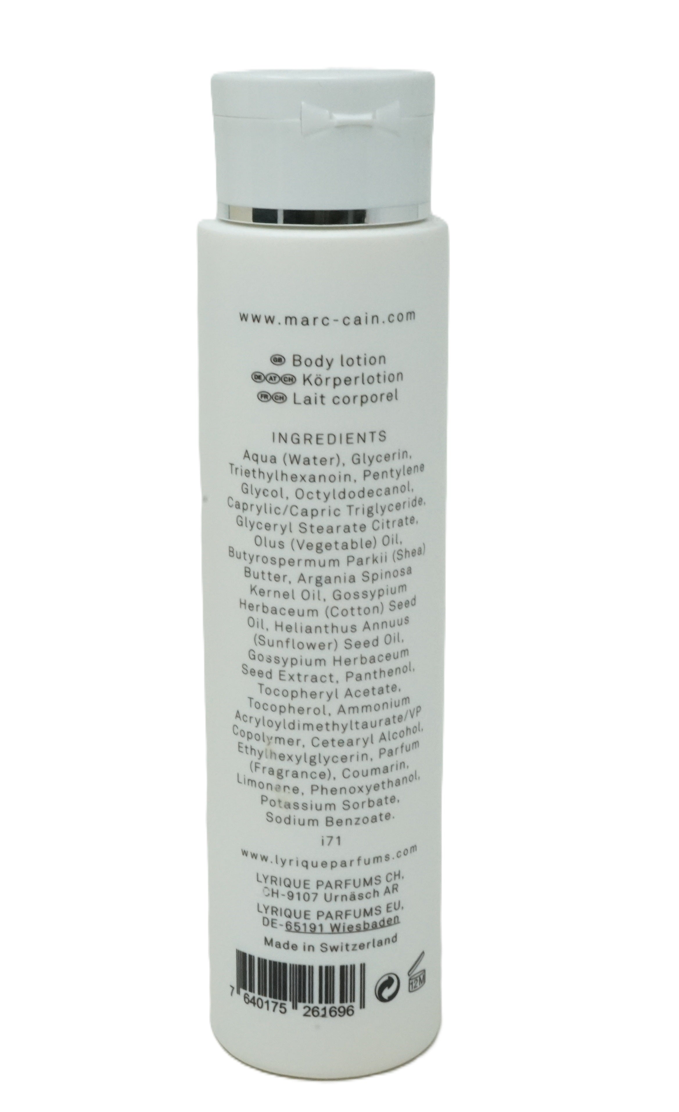 Lyrique Marccain Mysteriously No.3 Body Lotion 200ml