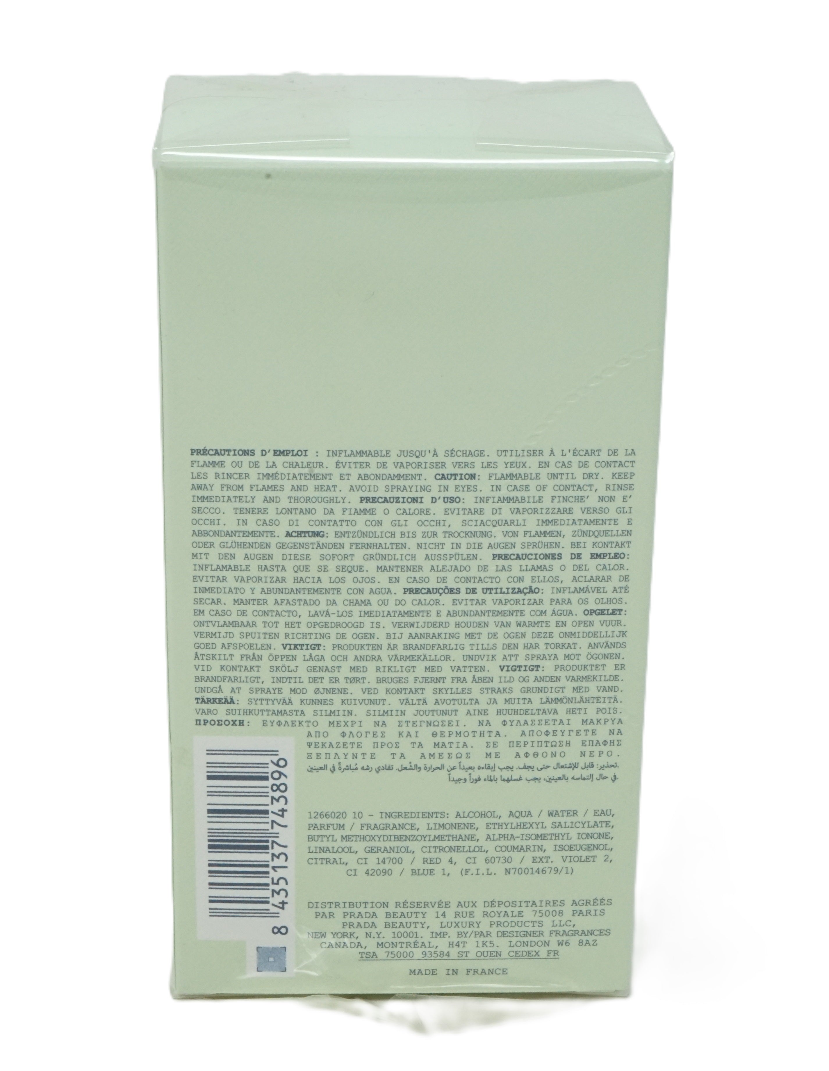 Prada Infusion de Vetiver Eau de Parfum 100ml