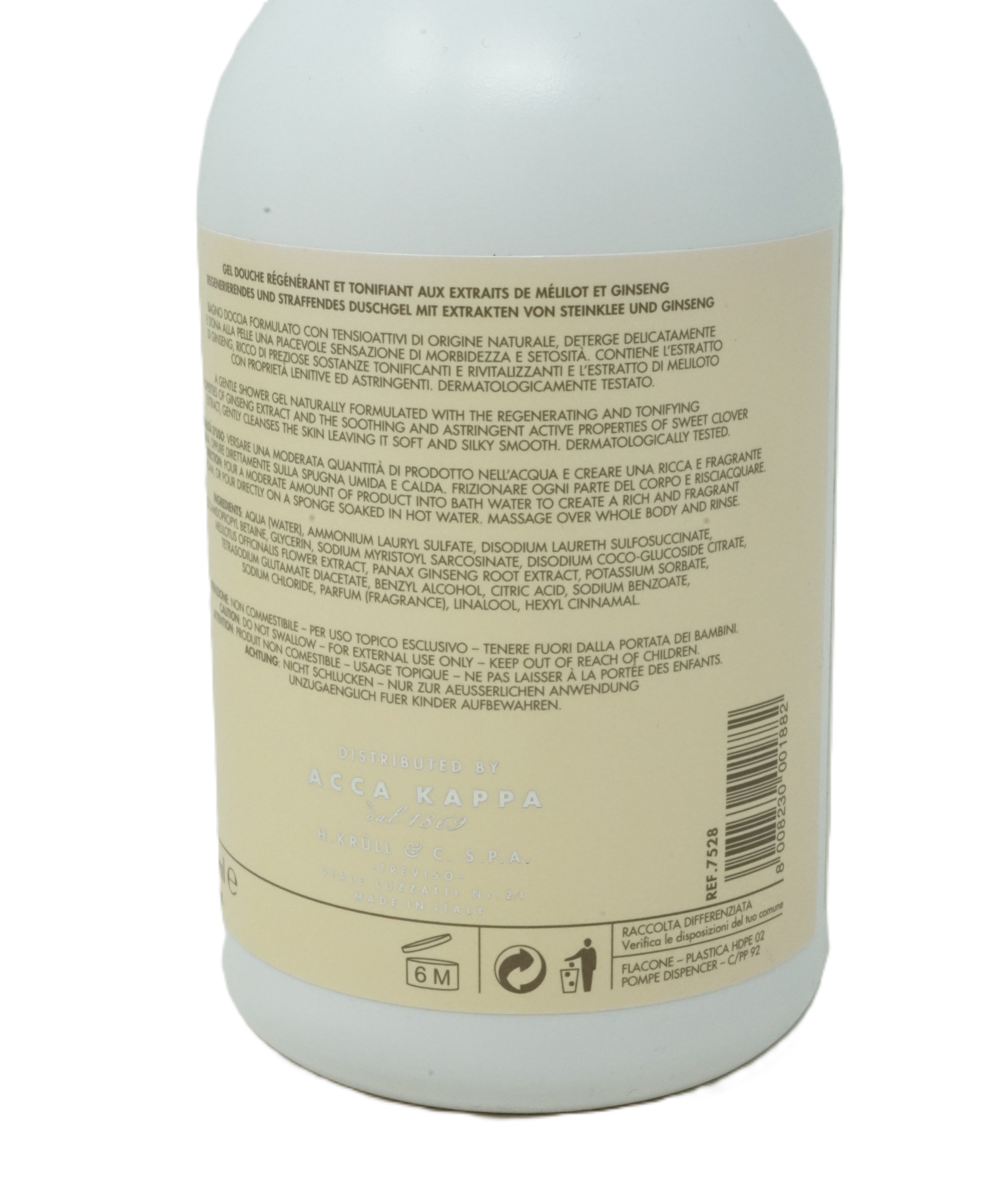 Acca Kappa Calycanthus Bath & Shower Gel 500 ml