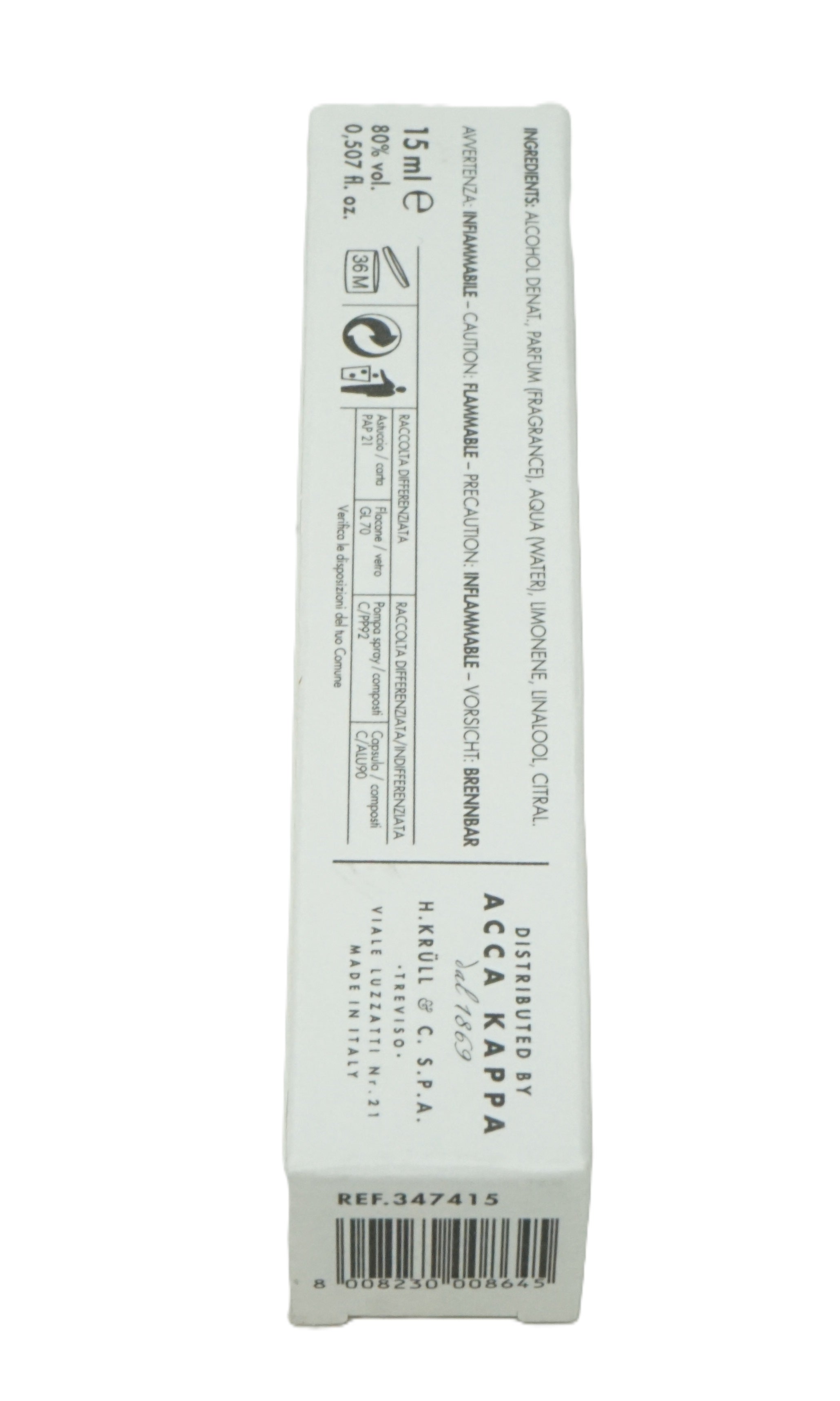 Acca Kappa glicine Eau de Parfum 15 ml