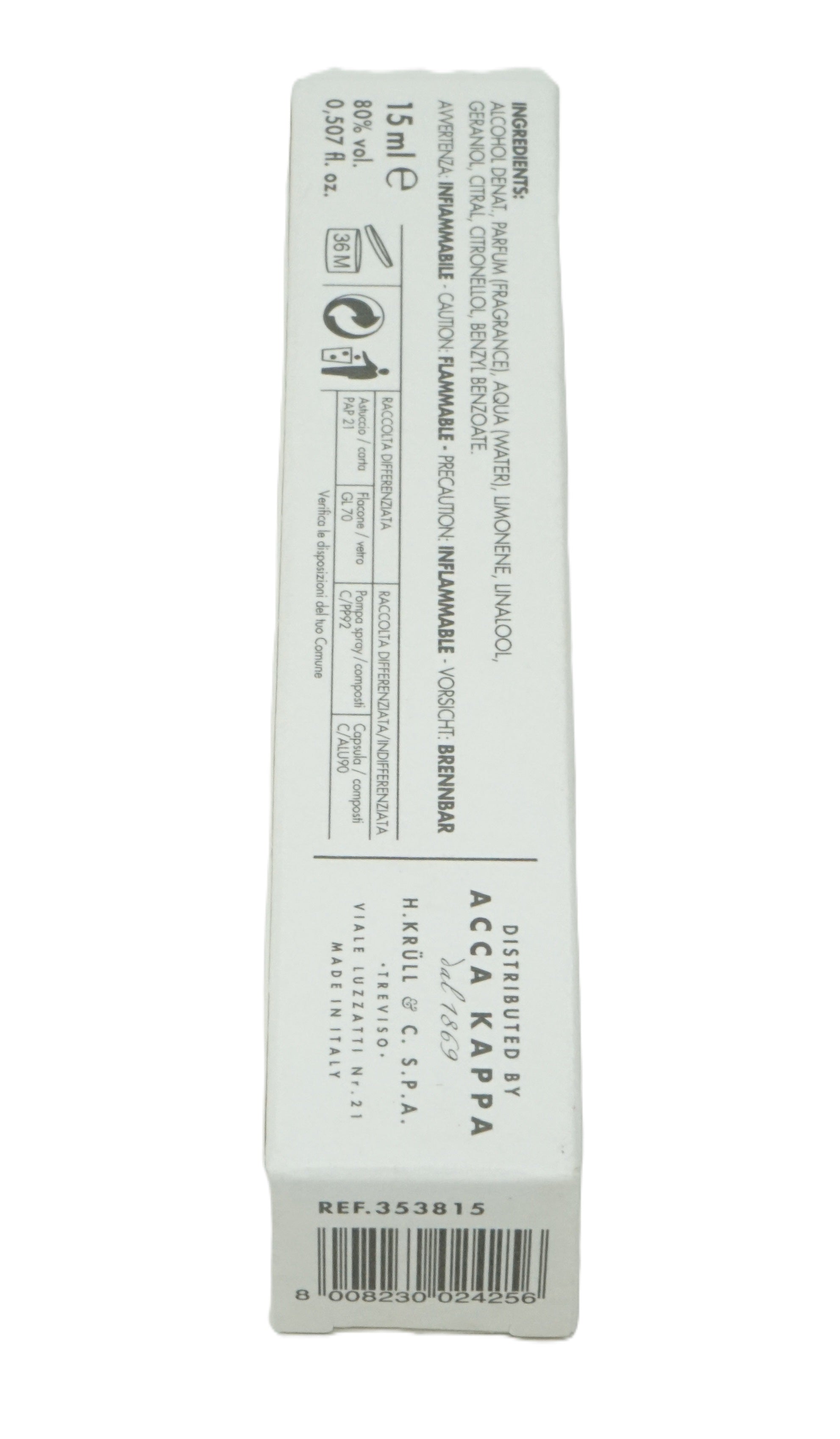 Acca Kappa Mandarin & Green Tea Eau de Parfum 15 ml