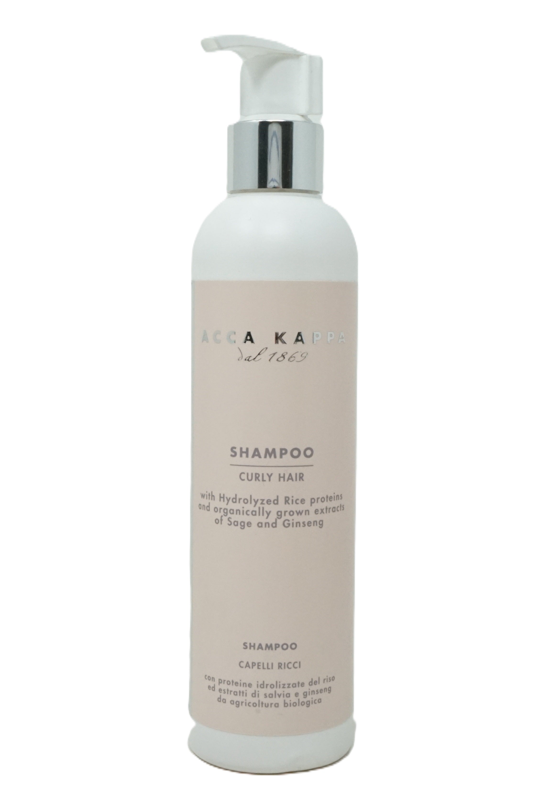 Acca Kappa Shampoo curly hair natural waves 250 ml
