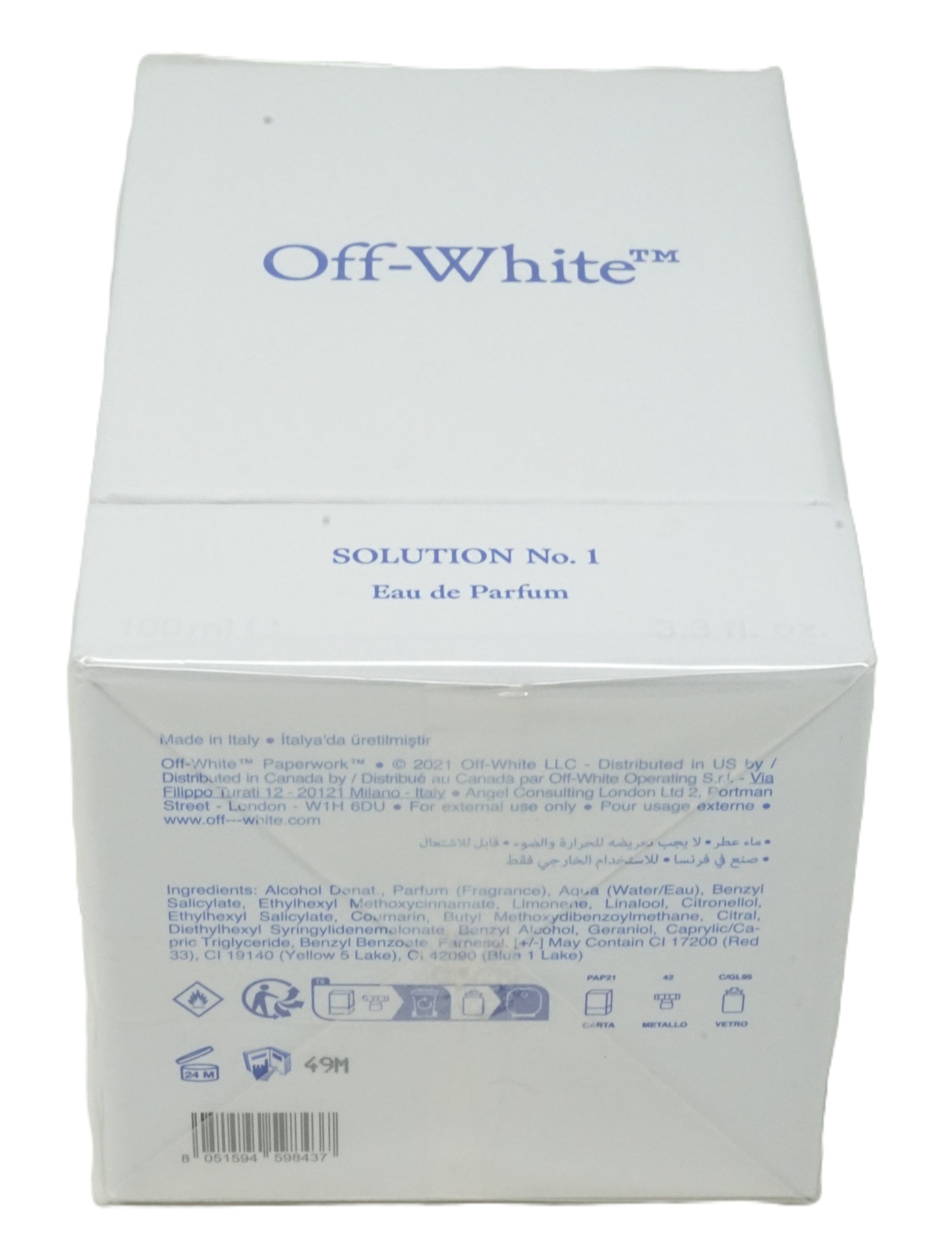 Off White Solution No 1 Eau de Parfum 100 ml