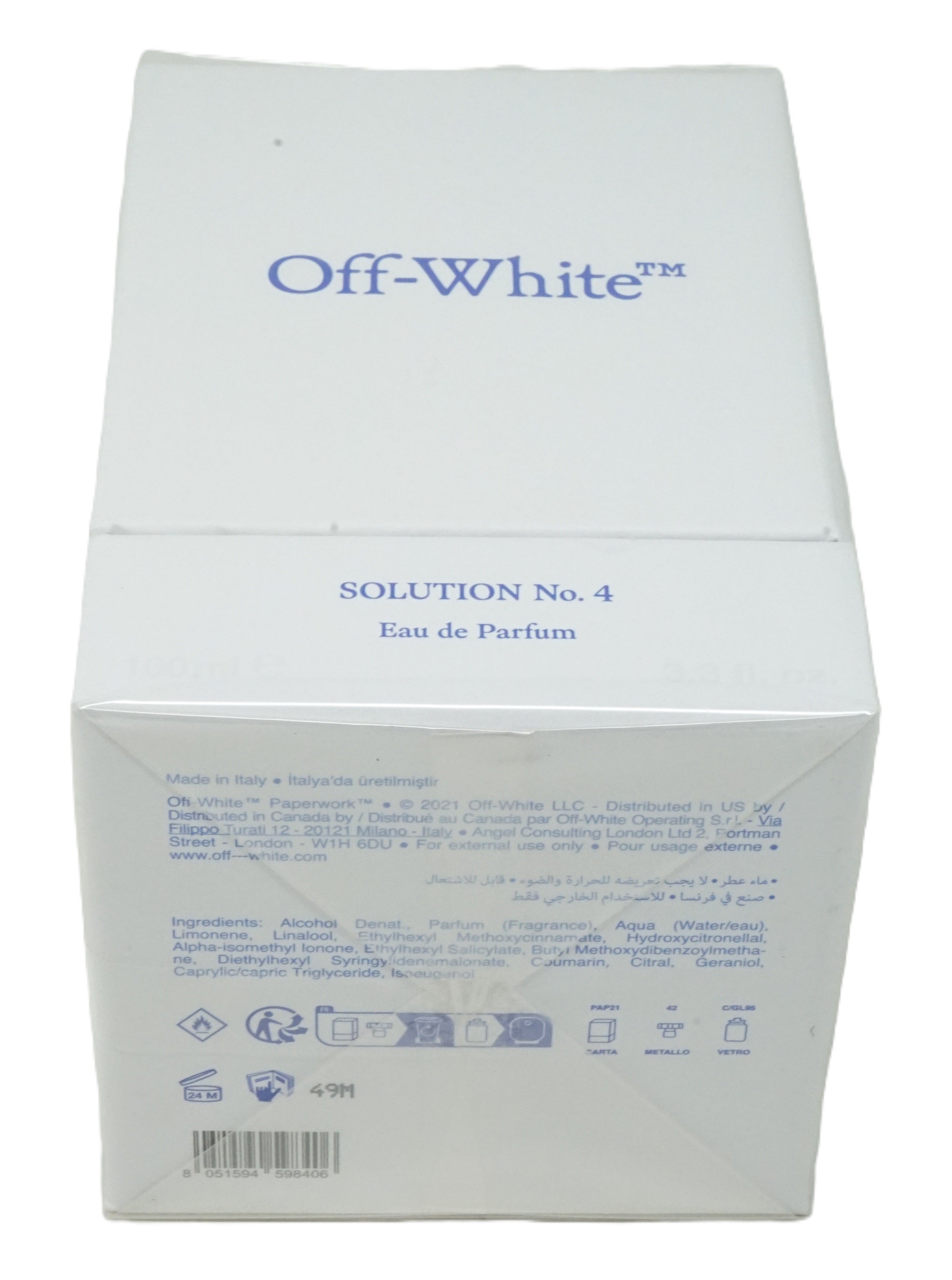 Off White Solution No 4 Eau de Parfum 100 ml