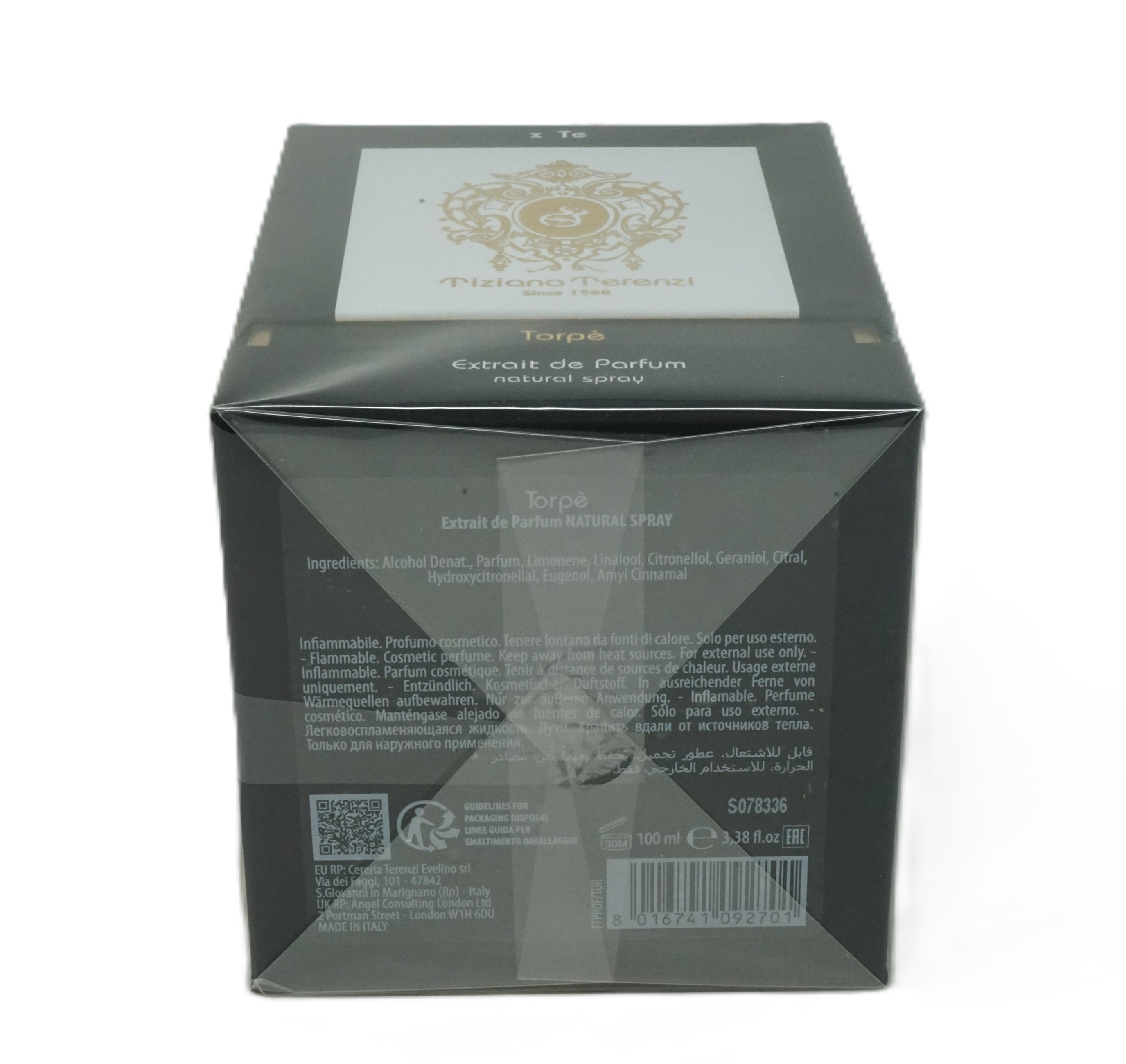 Tiziana Terenzi Torpè Extrait de Parfum Spray 100ml
