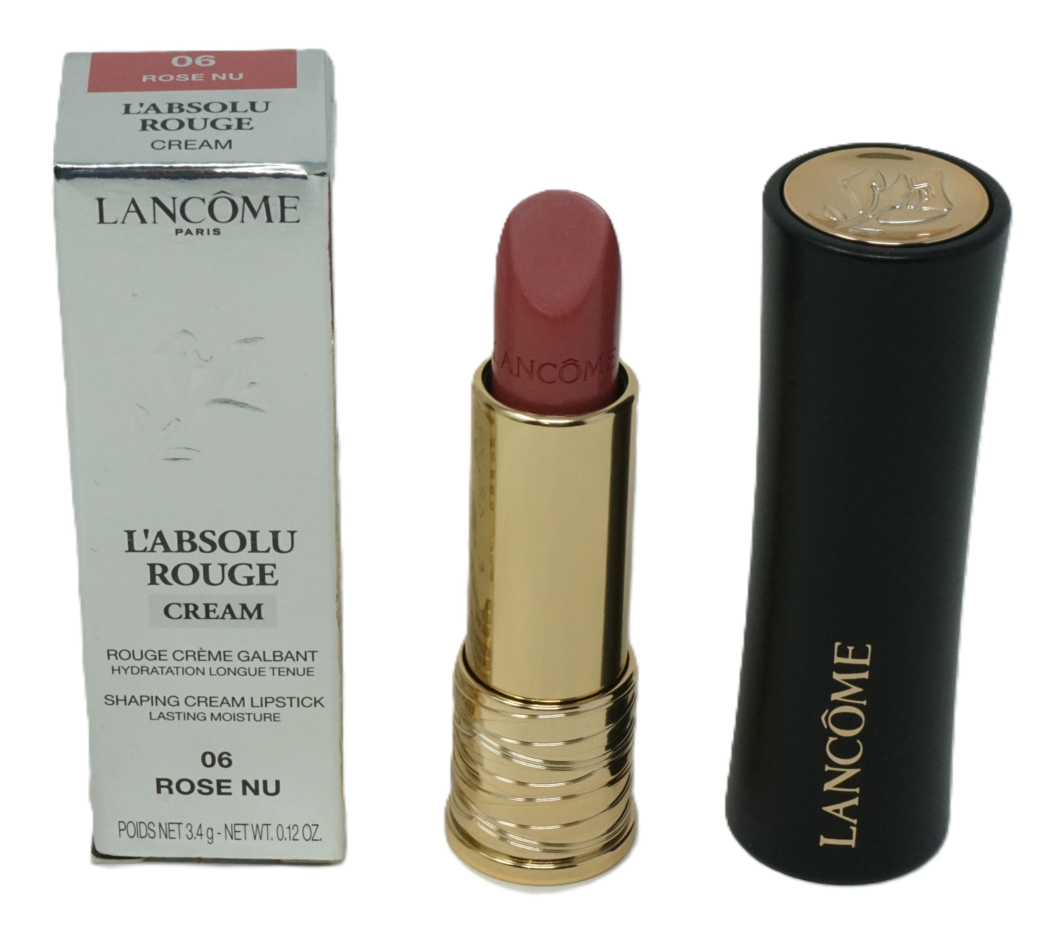Lancome L'Absolu Rouge Cream Lippenstift 3,4g Rose Nu 06