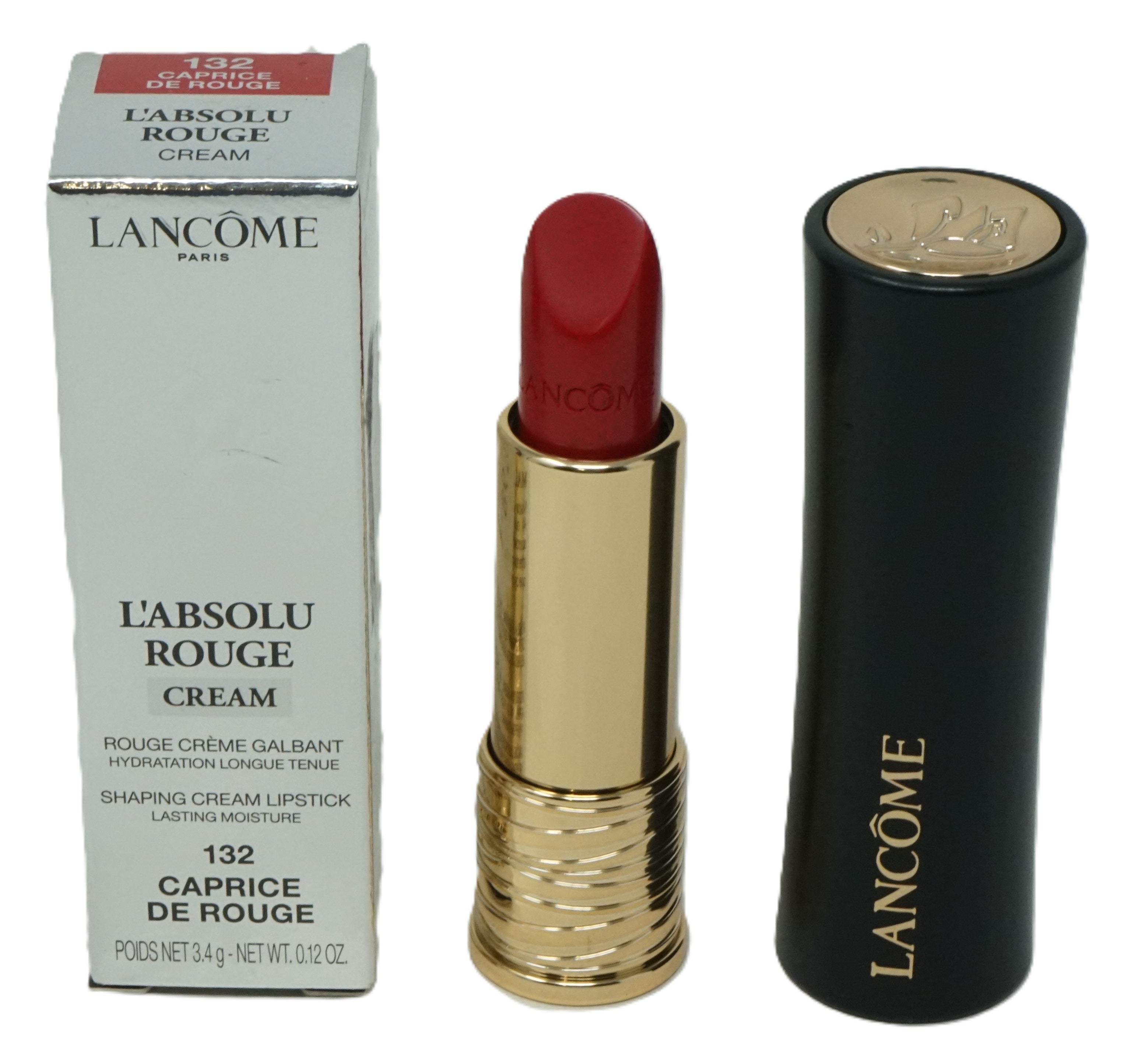 Lancome L'Absolu Rouge Cream Lippenstift 3,4g Caprice De Rouge 132