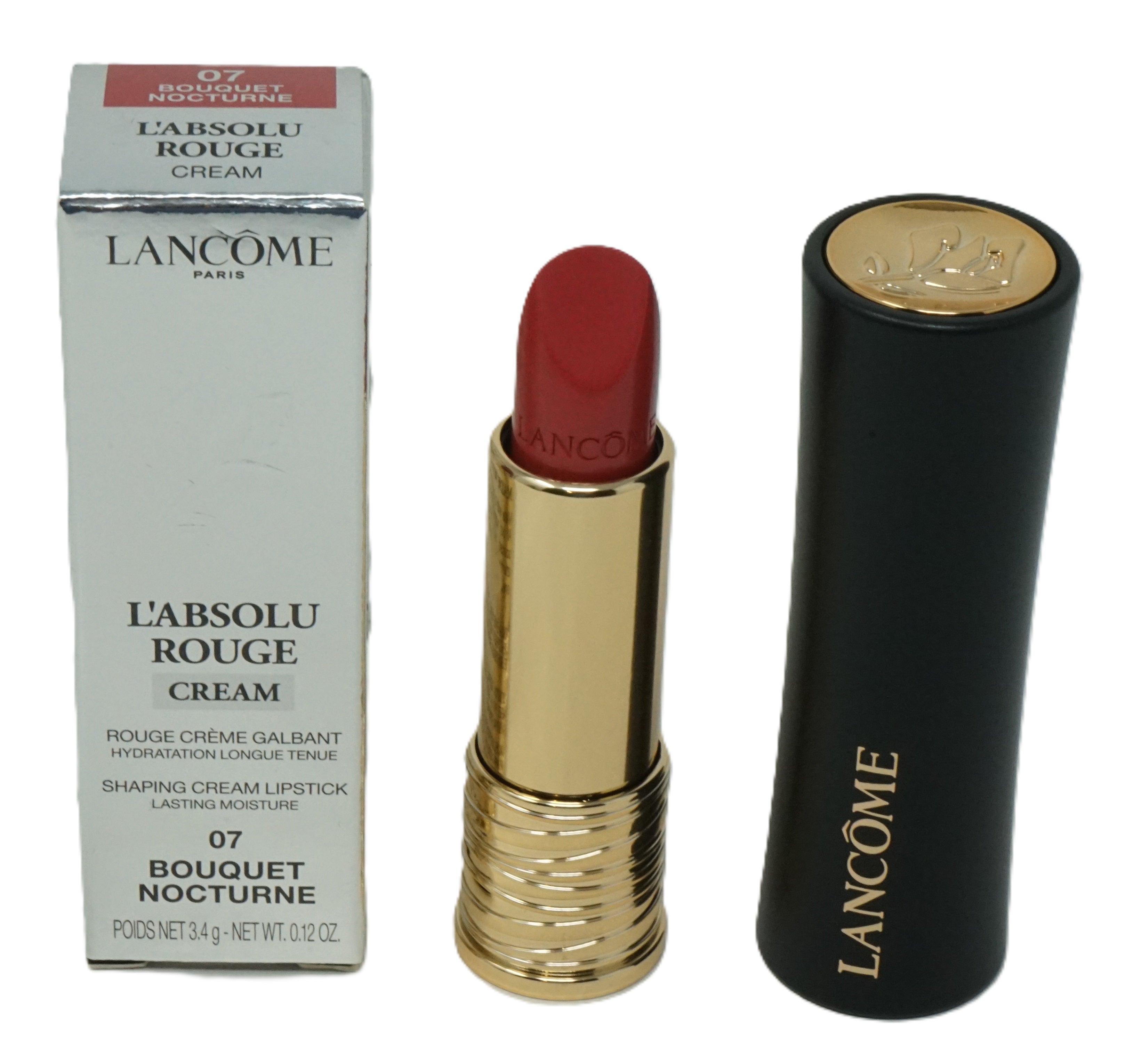 Lancome L'Absolu Rouge Cream Lippenstift 3,4g Bouquet Nocturne 07