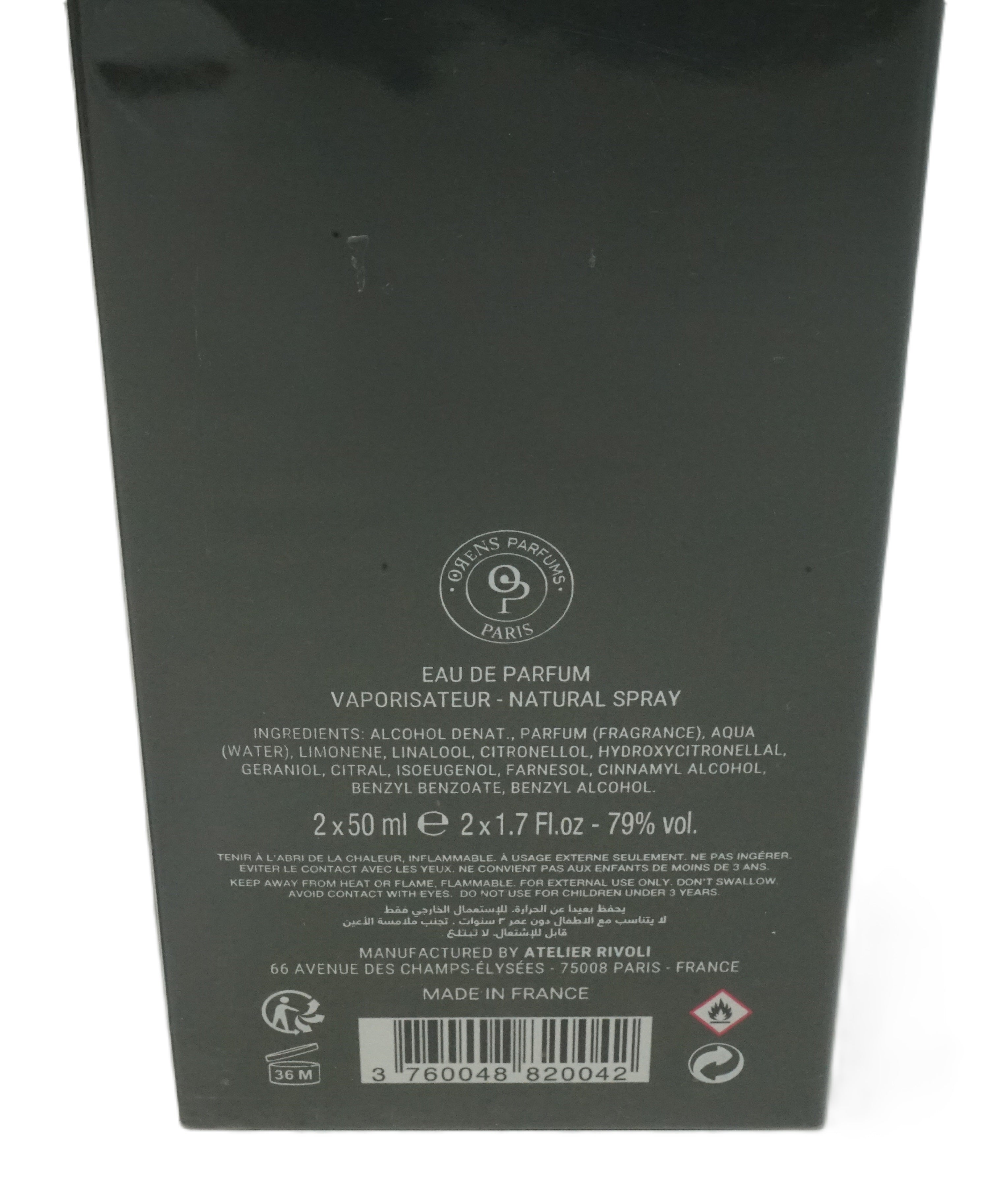 Orens Parfums Serr d'Eden Eau de Parfum 2x 50 ml