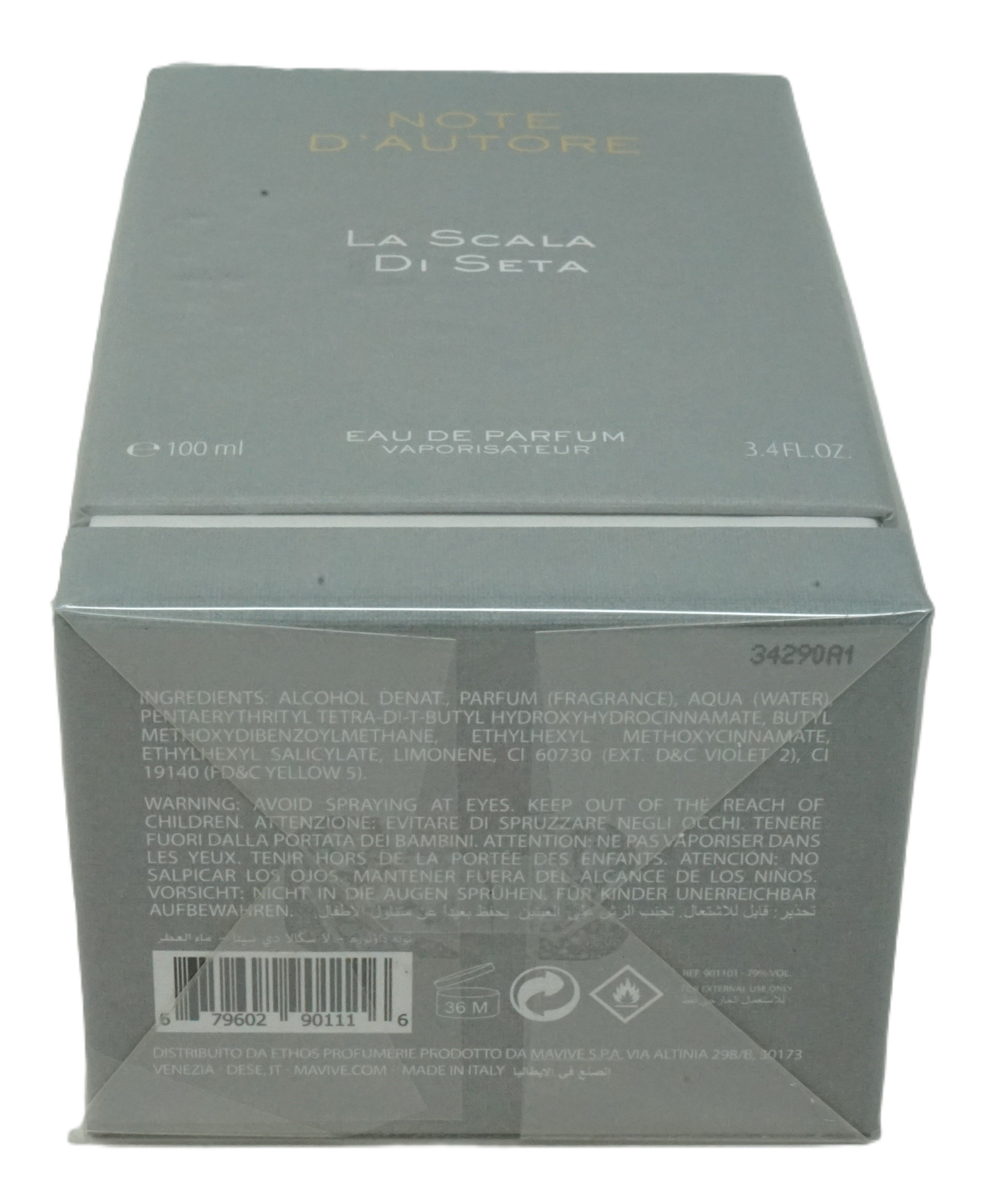 Note d'Autore La Scala Di Seta Eau de Parfum 100 ml