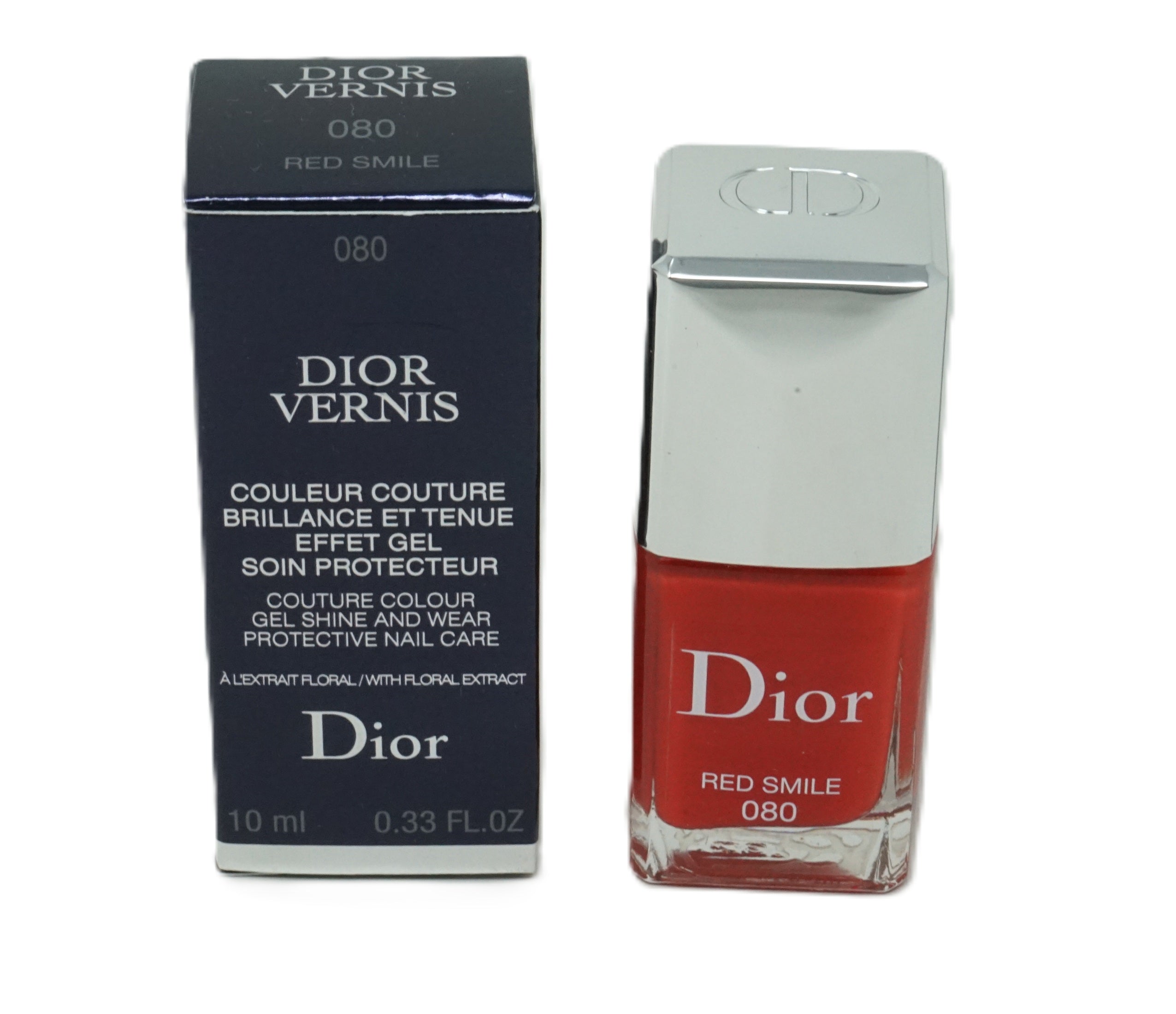 Dior Vernis Protective Nail Care Nagellack 10 ml 080 red smile