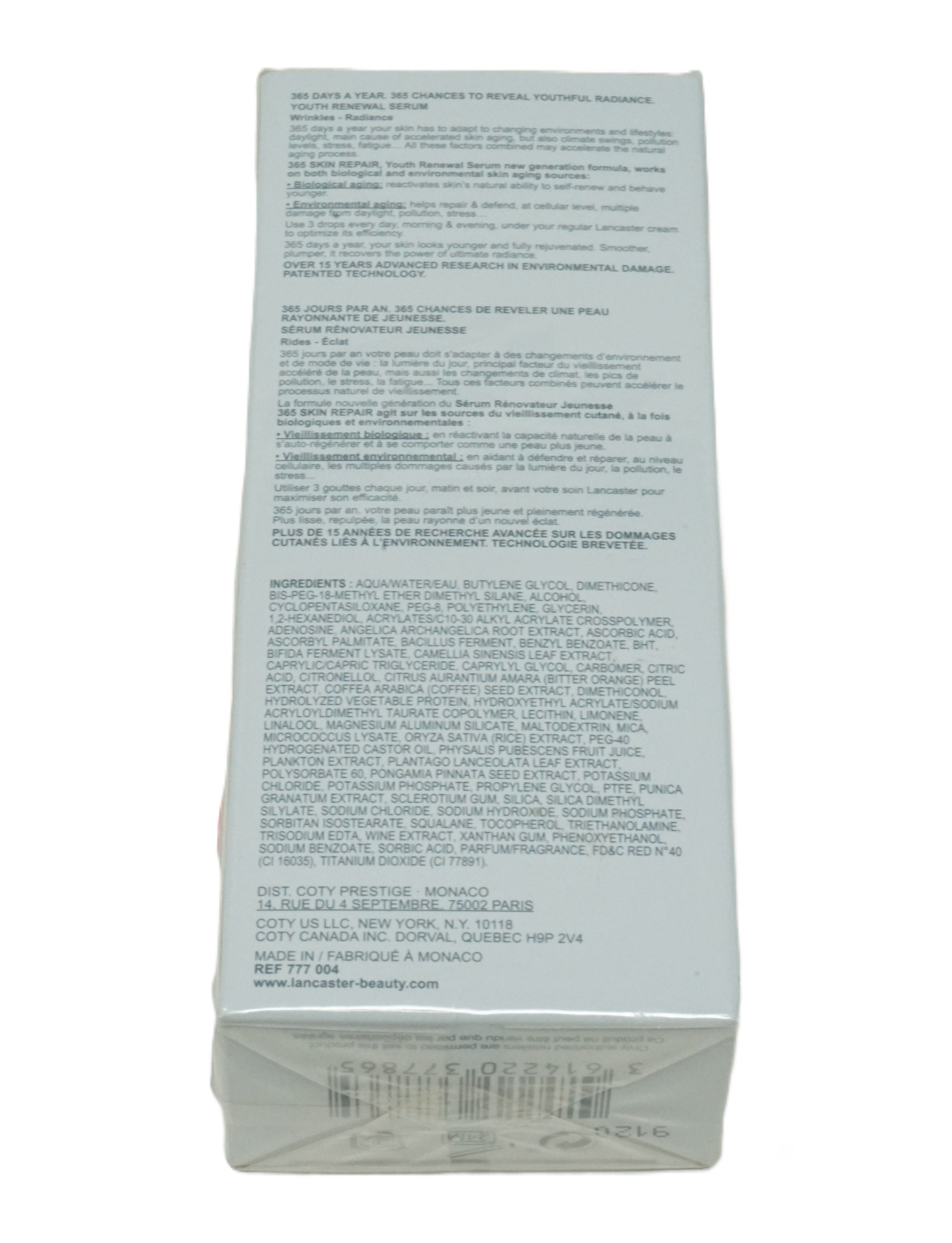 Lancaster 365 Haut Repair Serum Youth Renewal 30 ml