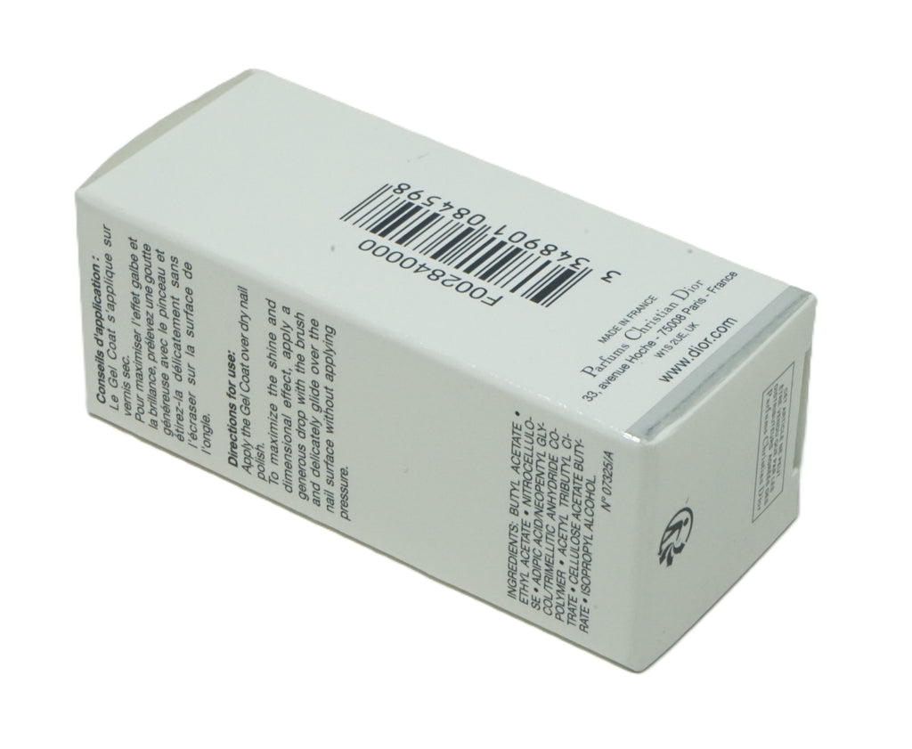 Dior Gel Coat Top Coat Gel 10 ml