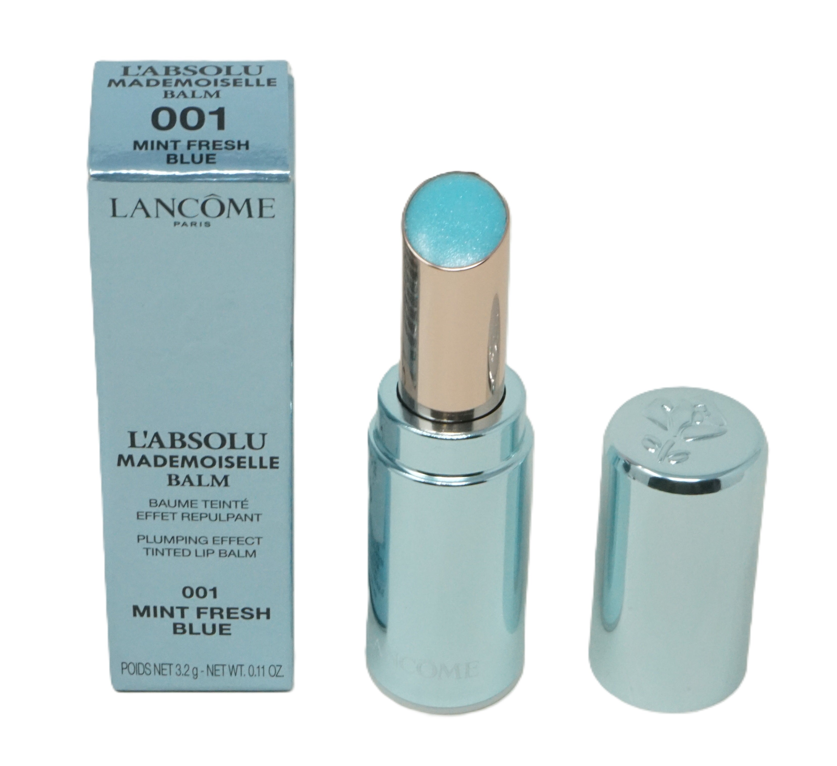 Lancome L'Absolu Mademoiselle Lippenstift Lip Balm 001 Mint Fresh Blue 3,2 g