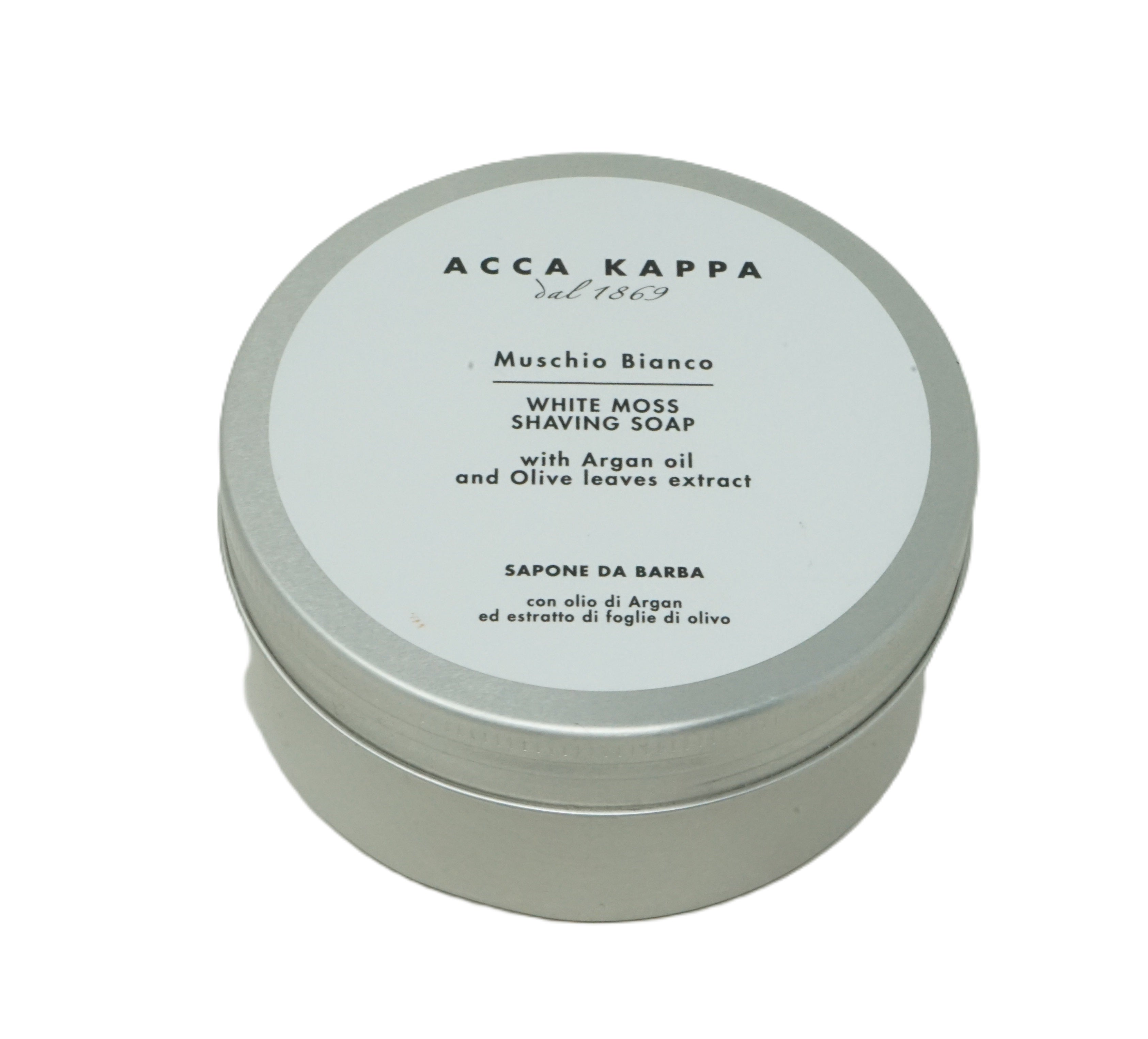 Acca Kappa Muschio Bianco White Moss Rasierseife Shaving Soap 250ml