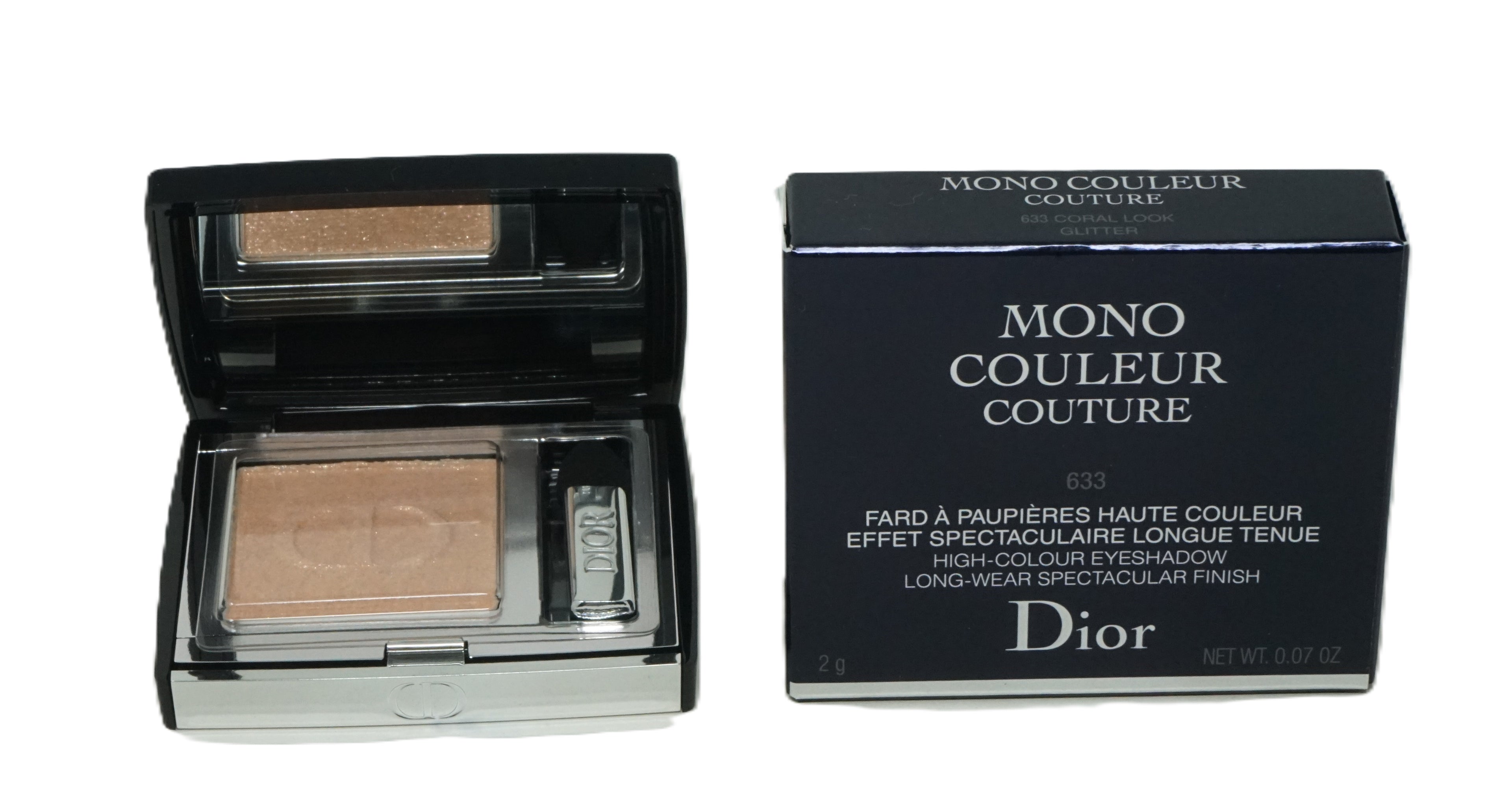 Dior Mono Couleur Couture Eyeshadow Lidschatten 633 Coral Look Glitter