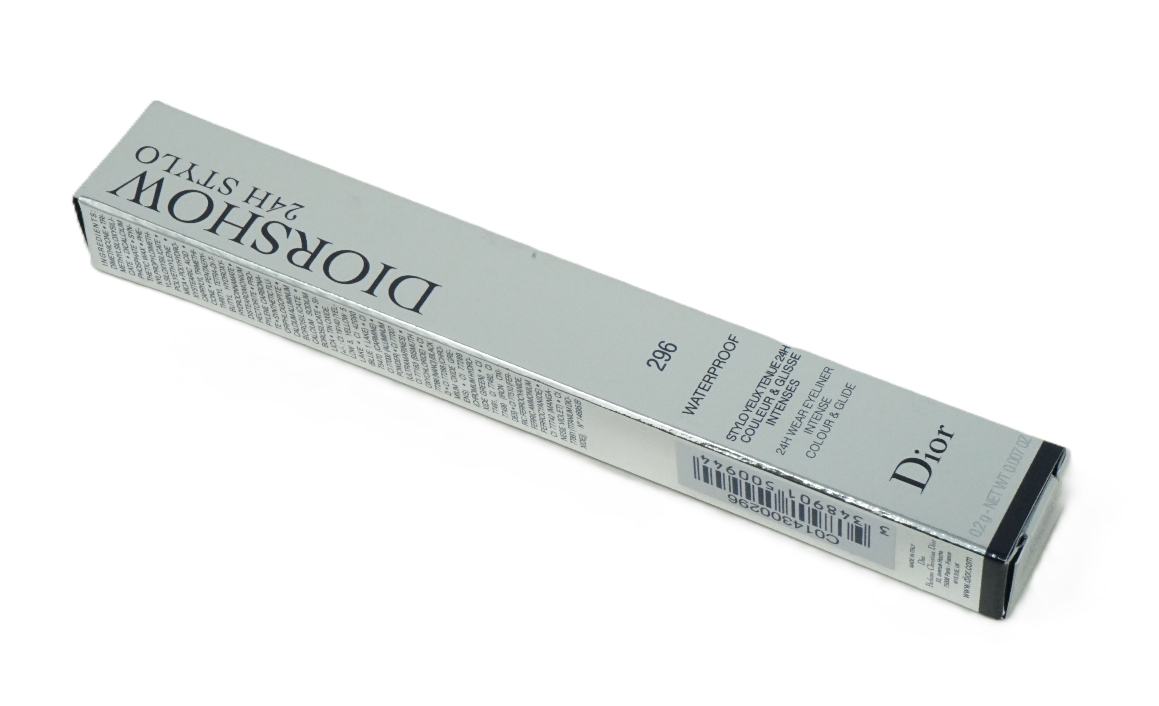 Dior Diorshow 24H Stylo Waterproof Eyeliner 0,2g 296 Matte Blue