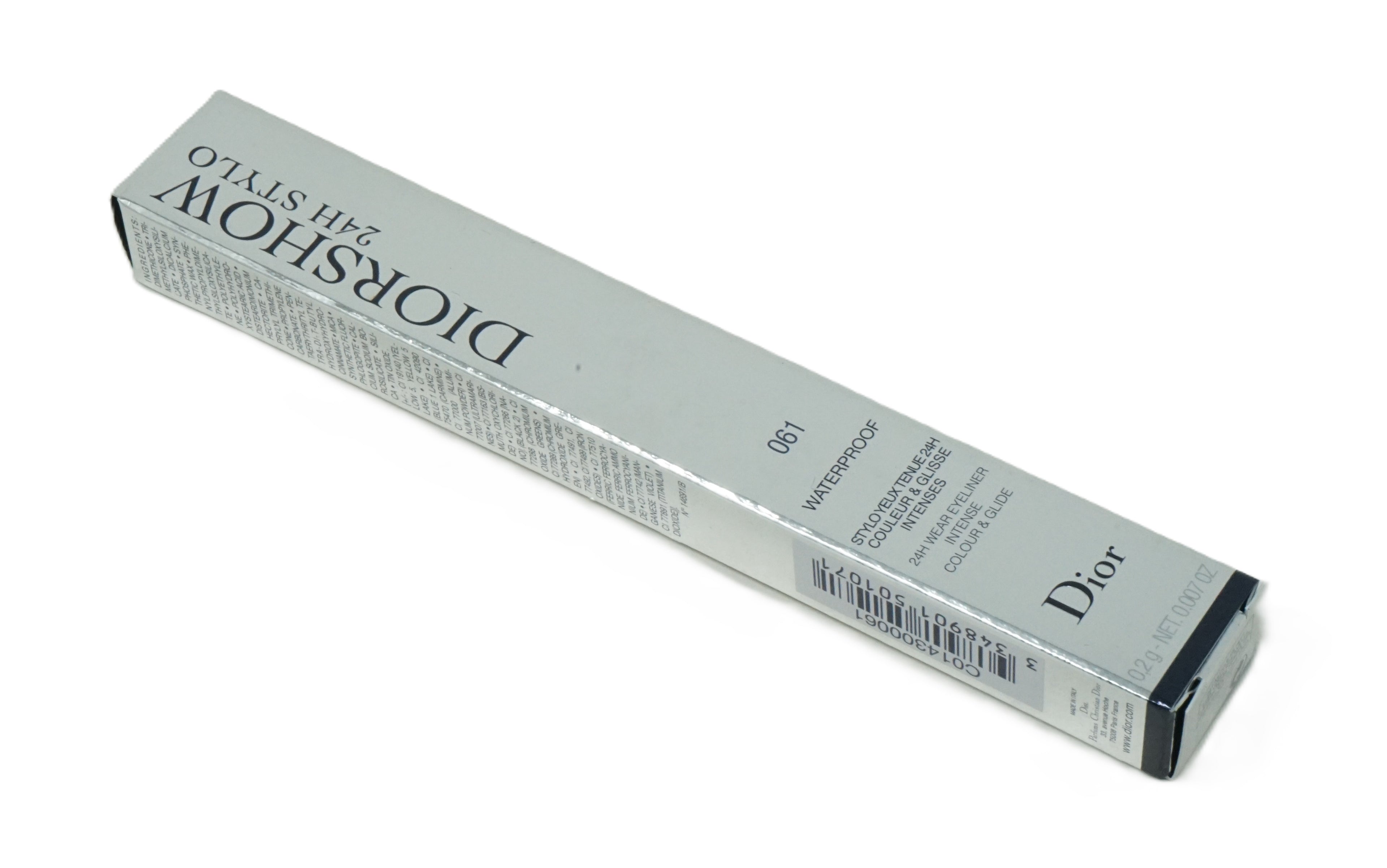 Dior Diorshow 24H Stylo Waterproof Eyeliner 0,2g 061 Matte Grey