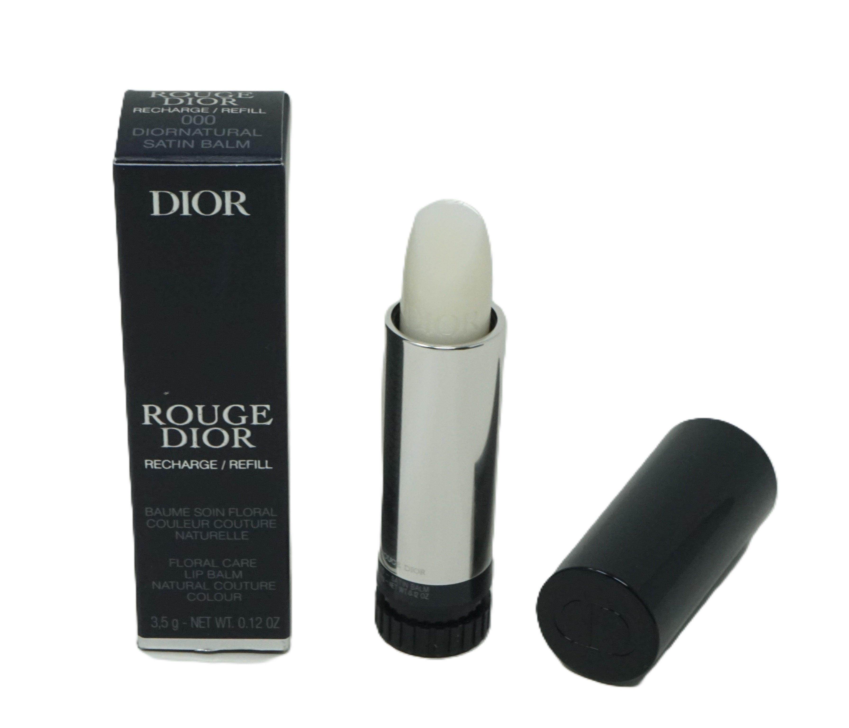 Dior Rouge Dior Floral Lip Balm recharge  000 Diornatural Satin Balm