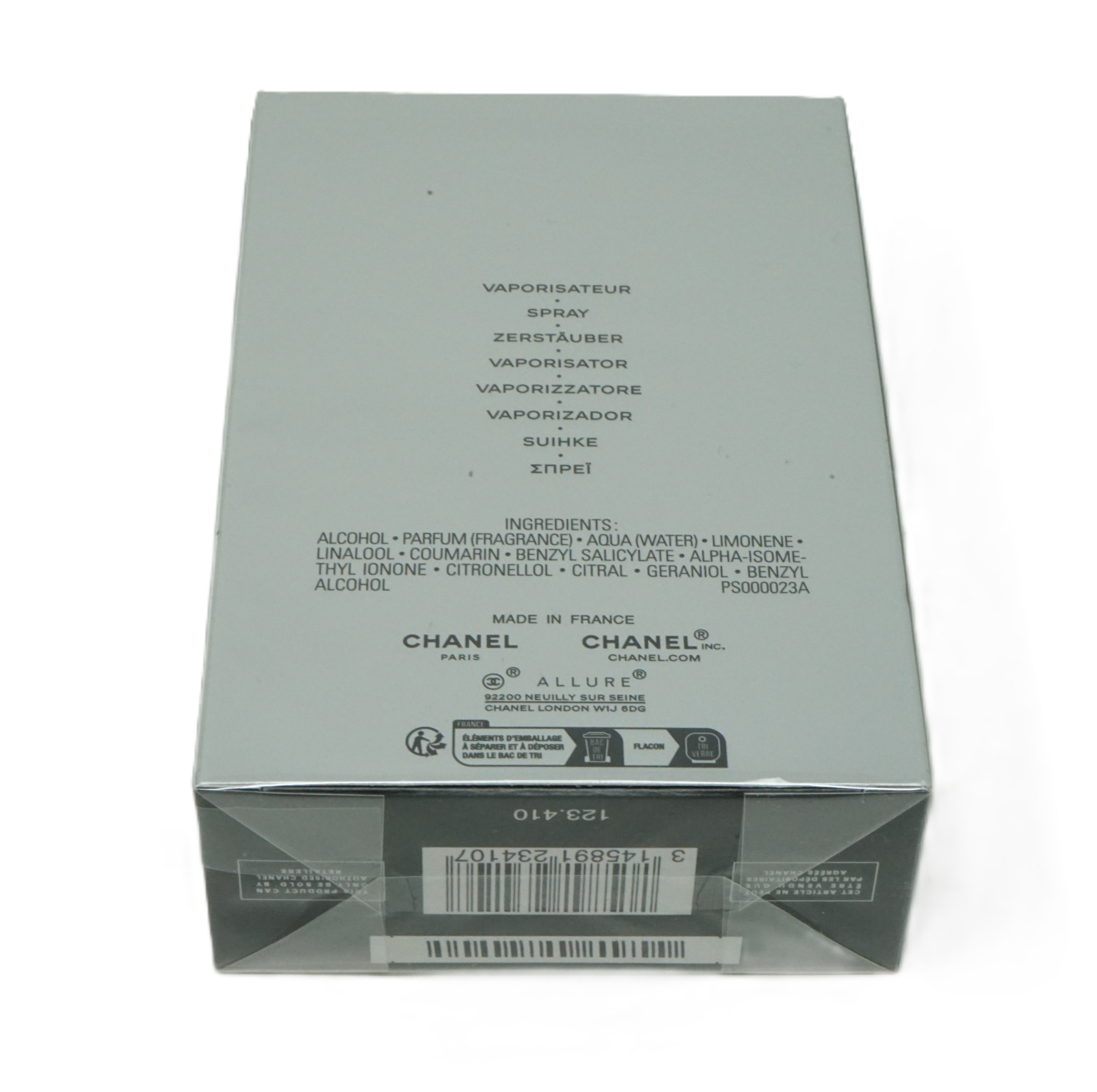 Chanel Allure Superleggera Homme Sport Eau de Parfum 100 ml
