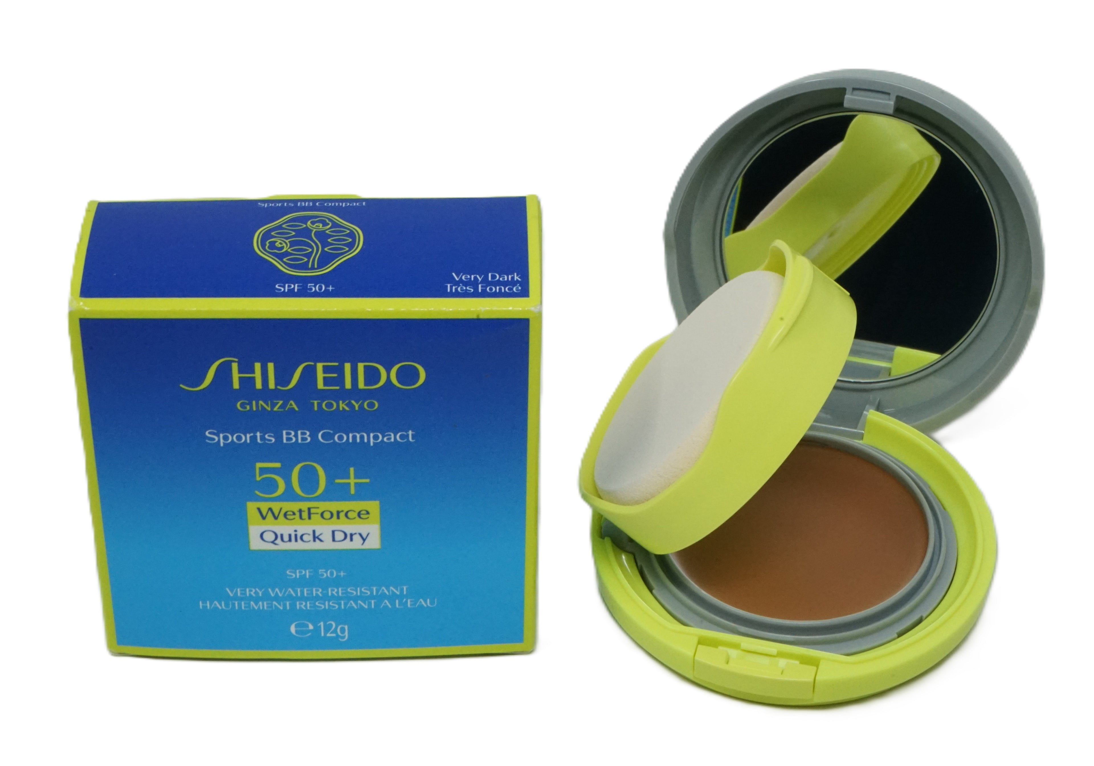 Shiseido Ginza Tokyo BB Compact  Dry Sonnenschutz SPF50+ 12g Very Dark