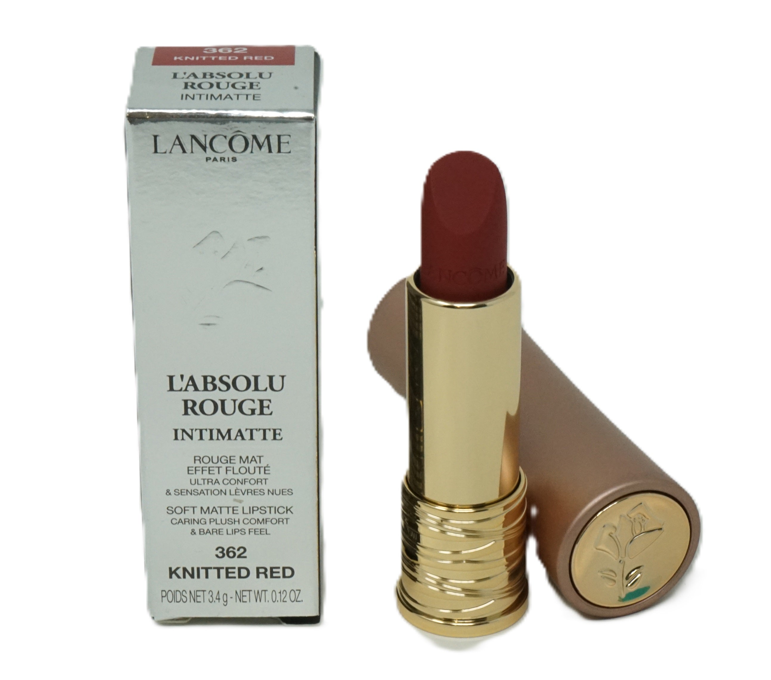 Lancome L'Absolu Rouge Lippenstift Intimatte 362 Knitted Red 3,4g