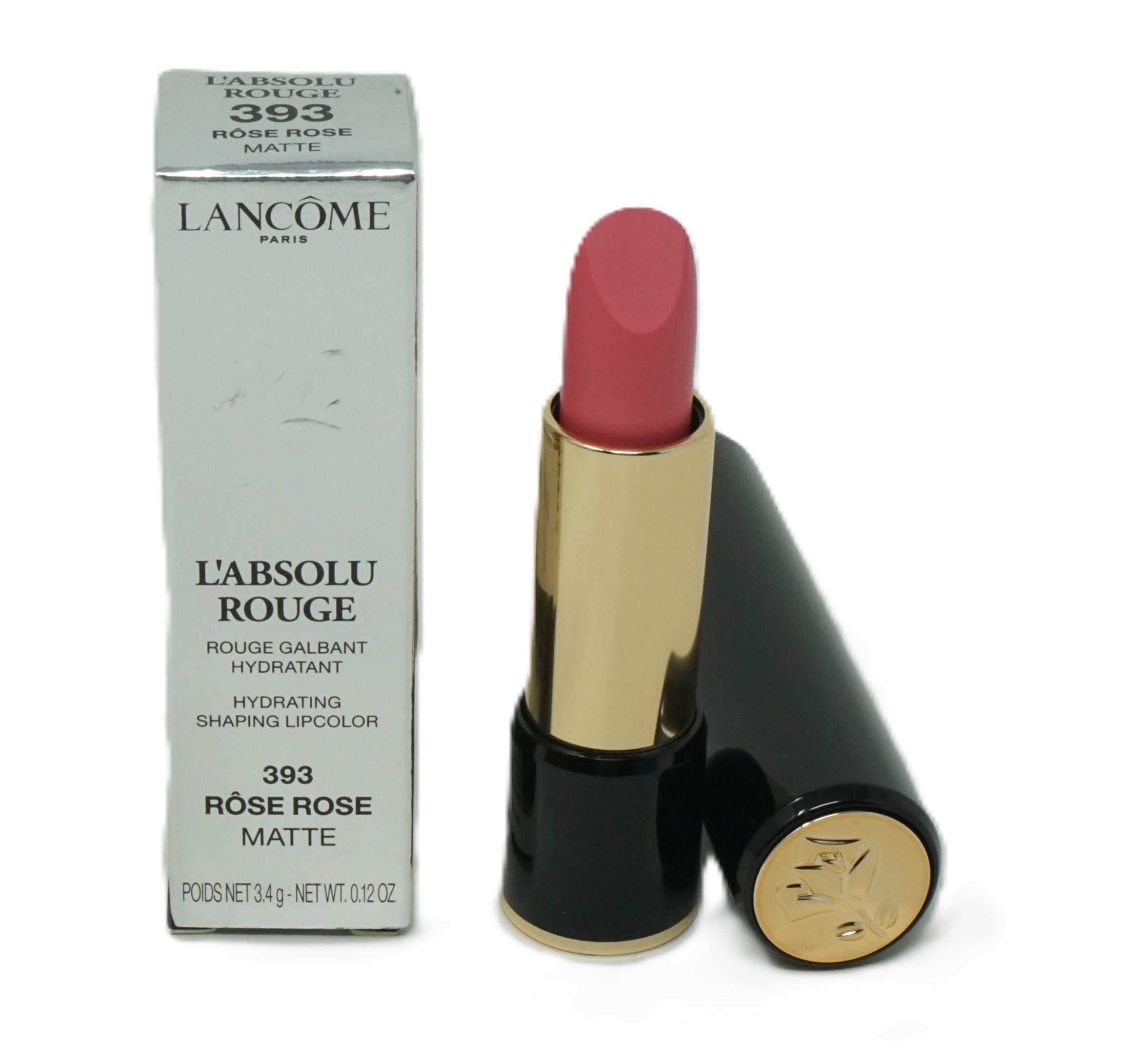 Lancome L'Absolu Rouge Lippenstift Matte 393 Rose Rose 3,4g
