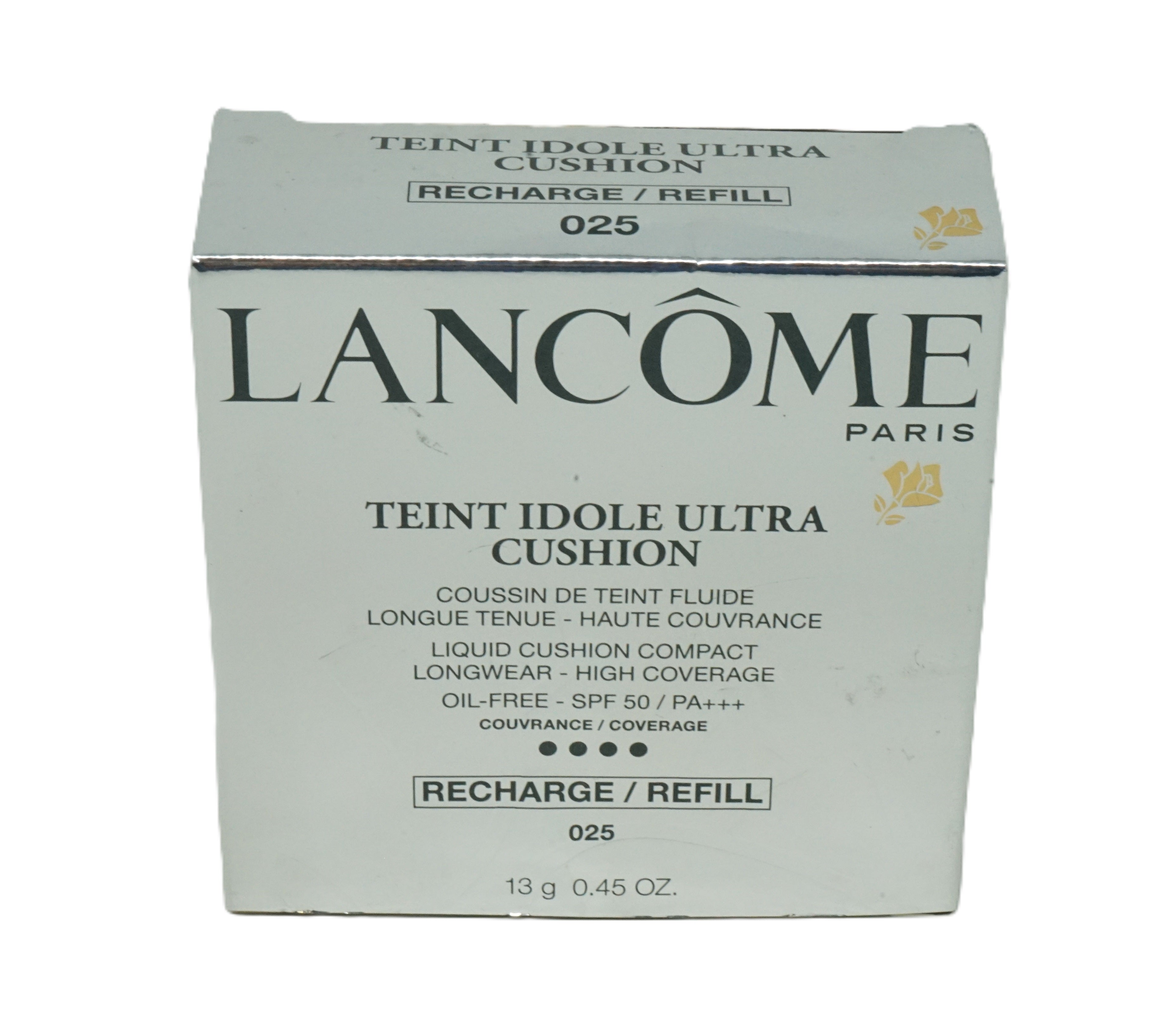 Lancome Teint Idole Ultra Cushion SPF50 Foundation 025 Beige Naturel  Refill 13g