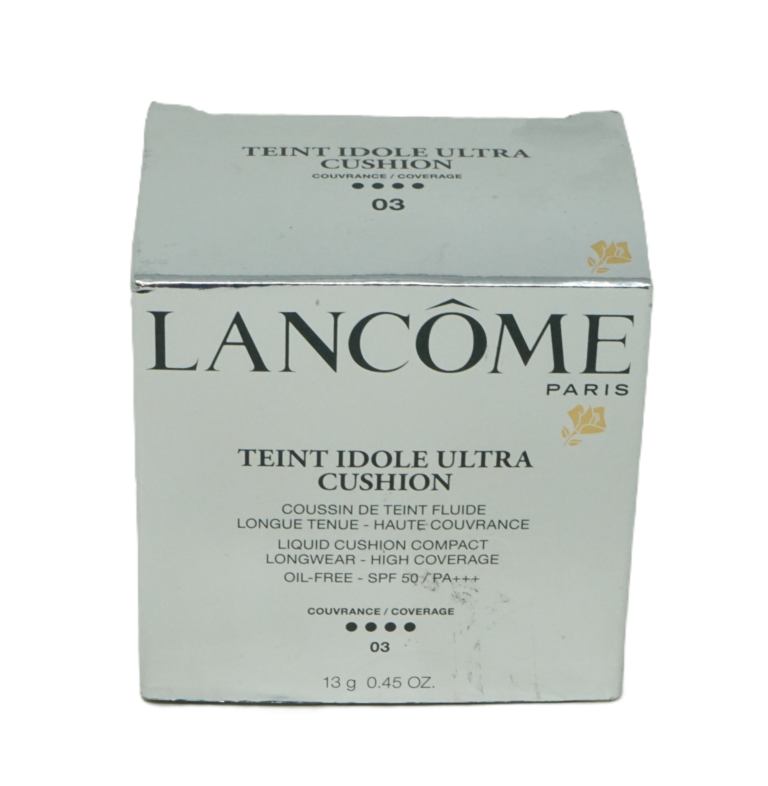 Lancome Teint Idole Ultra Cushion Liquid Cushion Compact Coverage Foundation 13g 03 Beige Peche
